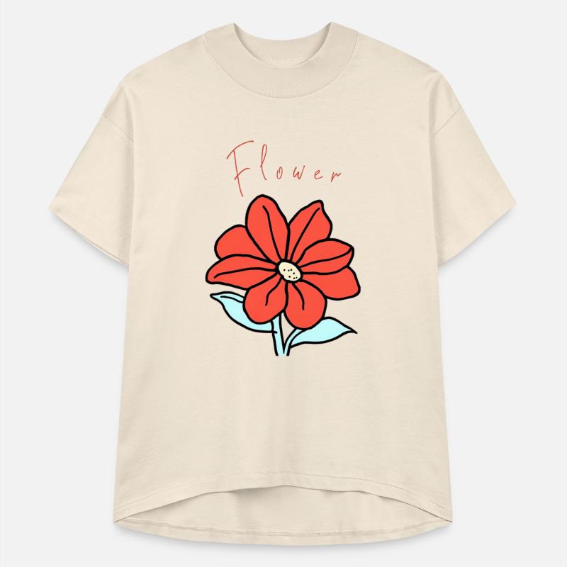 Vibrant Red Flower.