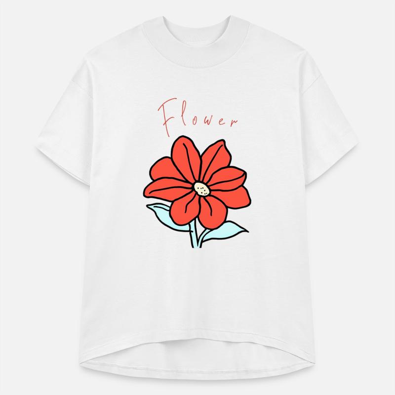 Vibrant Red Flower.
