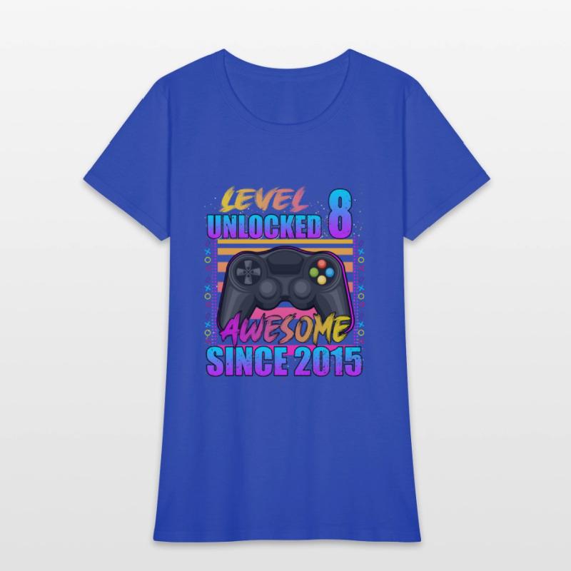 Video Game Level 8 Unlocked Awesome Since 2015