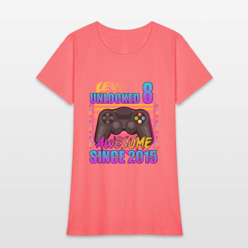 Video Game Level 8 Unlocked Awesome Since 2015