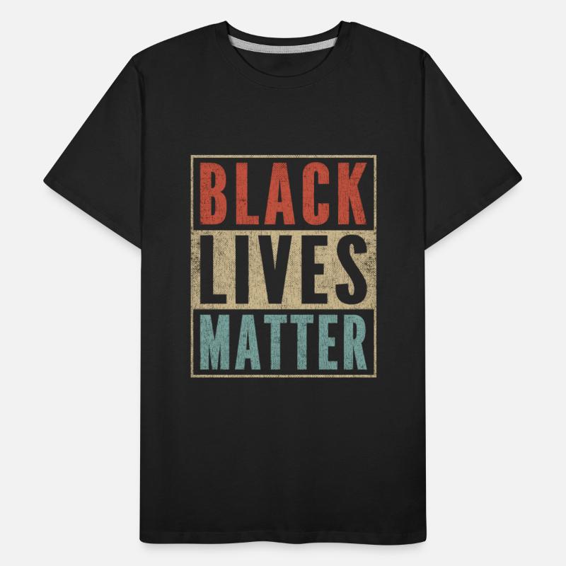 Vintage Black Lives Matter Retro 70s 80s Style BLM