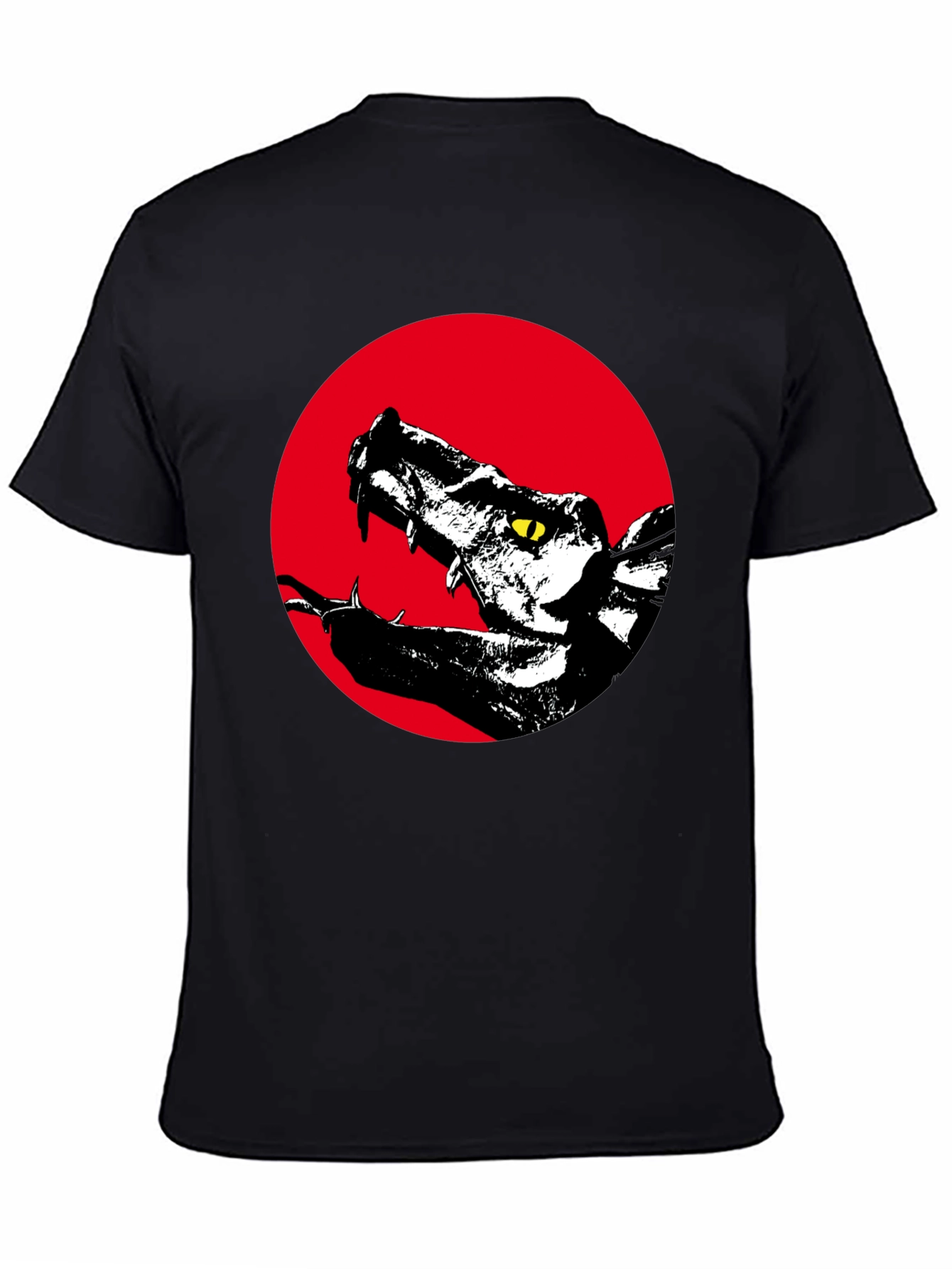Dragon Graphic T-Shirt - Black