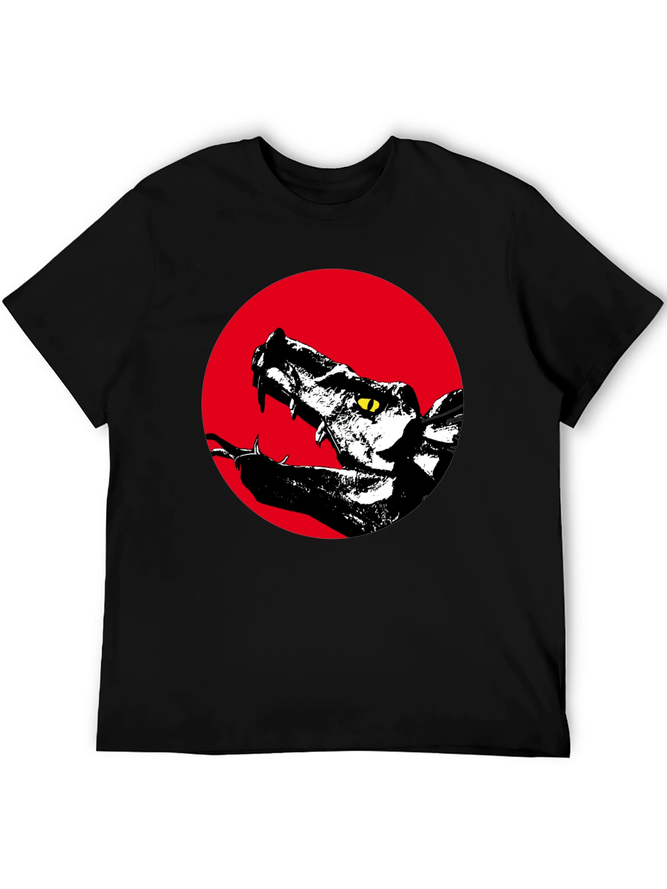 Dragon Graphic T-Shirt - Black