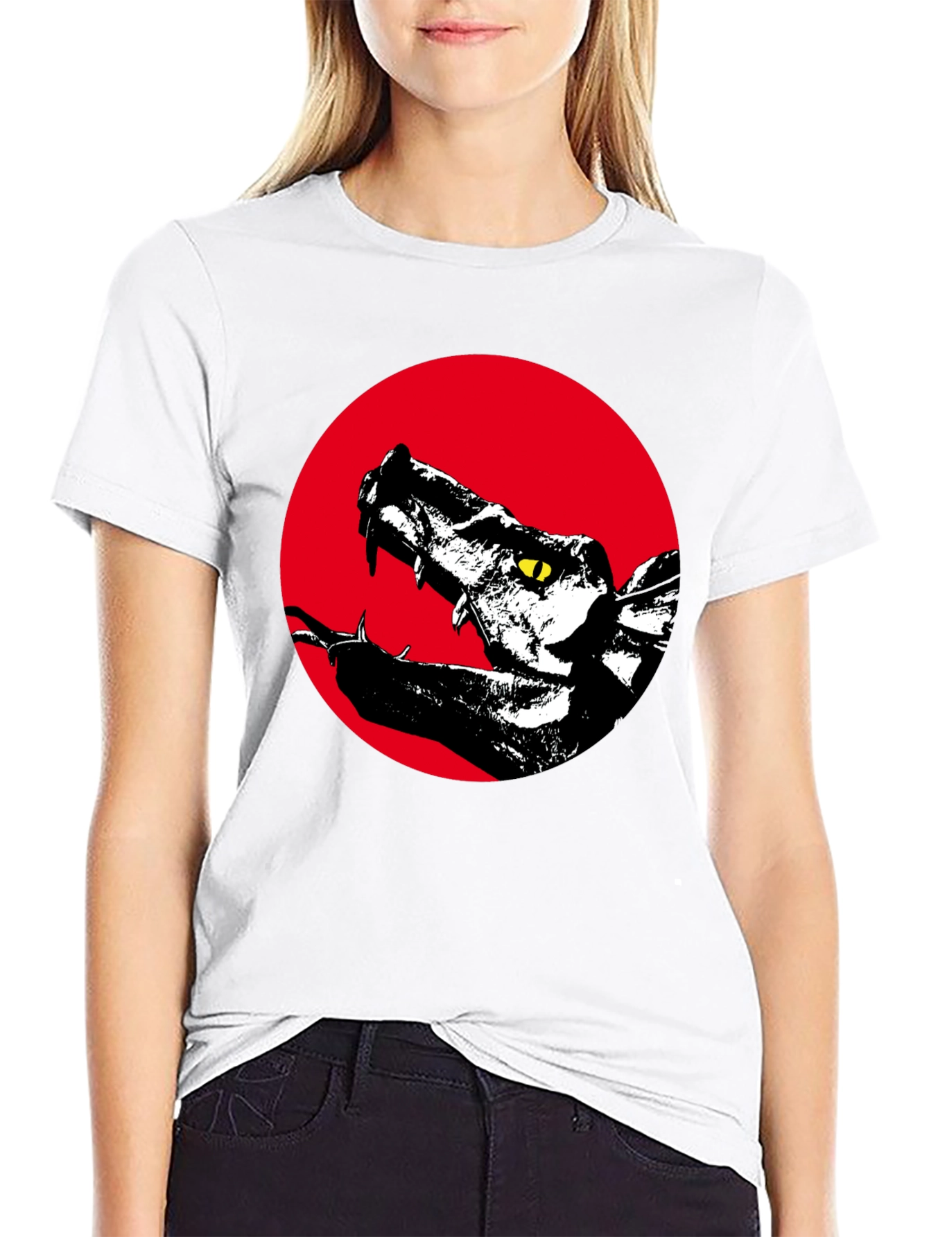 Dragon Graphic T-Shirt - Black
