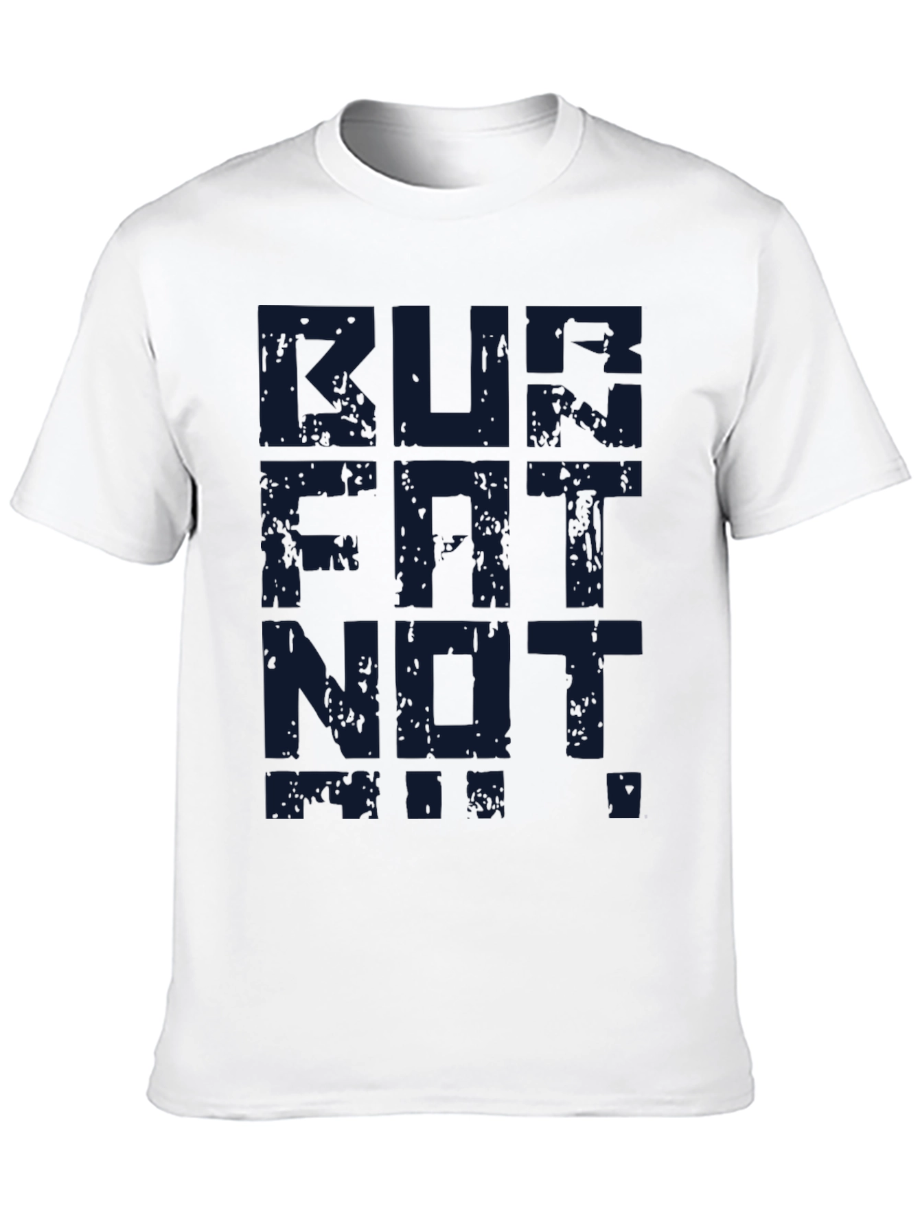 Run Not Sit Graphic Tee - Fitness Motivation Shirt