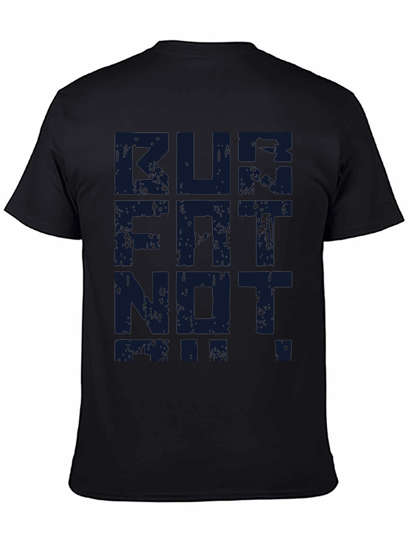 Run Not Sit Graphic Tee - Fitness Motivation Shirt