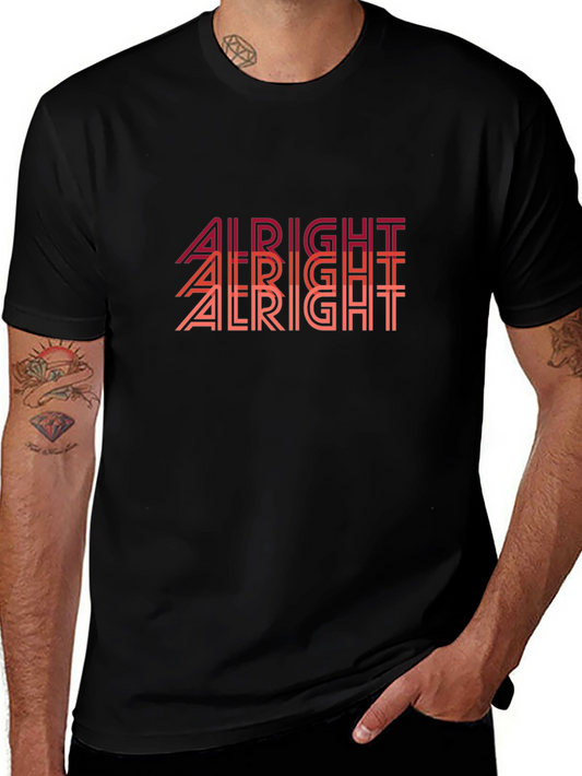 Retro Alright T-Shirt - Relaxed Fit