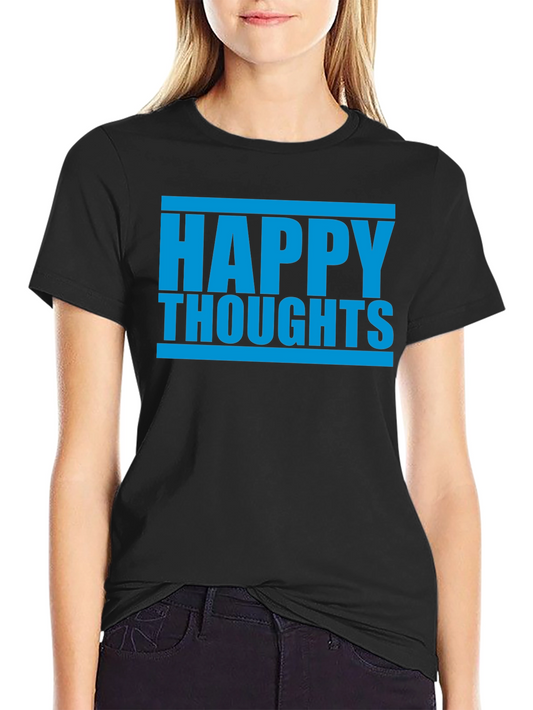 Happy Thoughts Graphic Tee - Casual Comfort