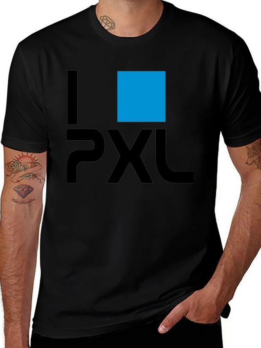 I Pixel T-Shirt - Modern Graphic Tee