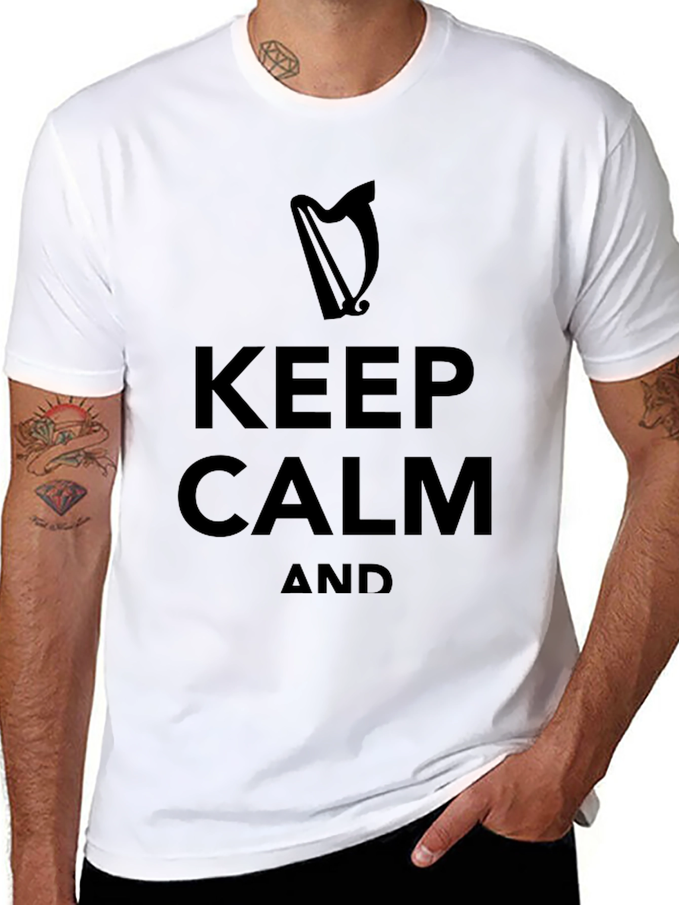Keep Calm and Harp T-Shirt