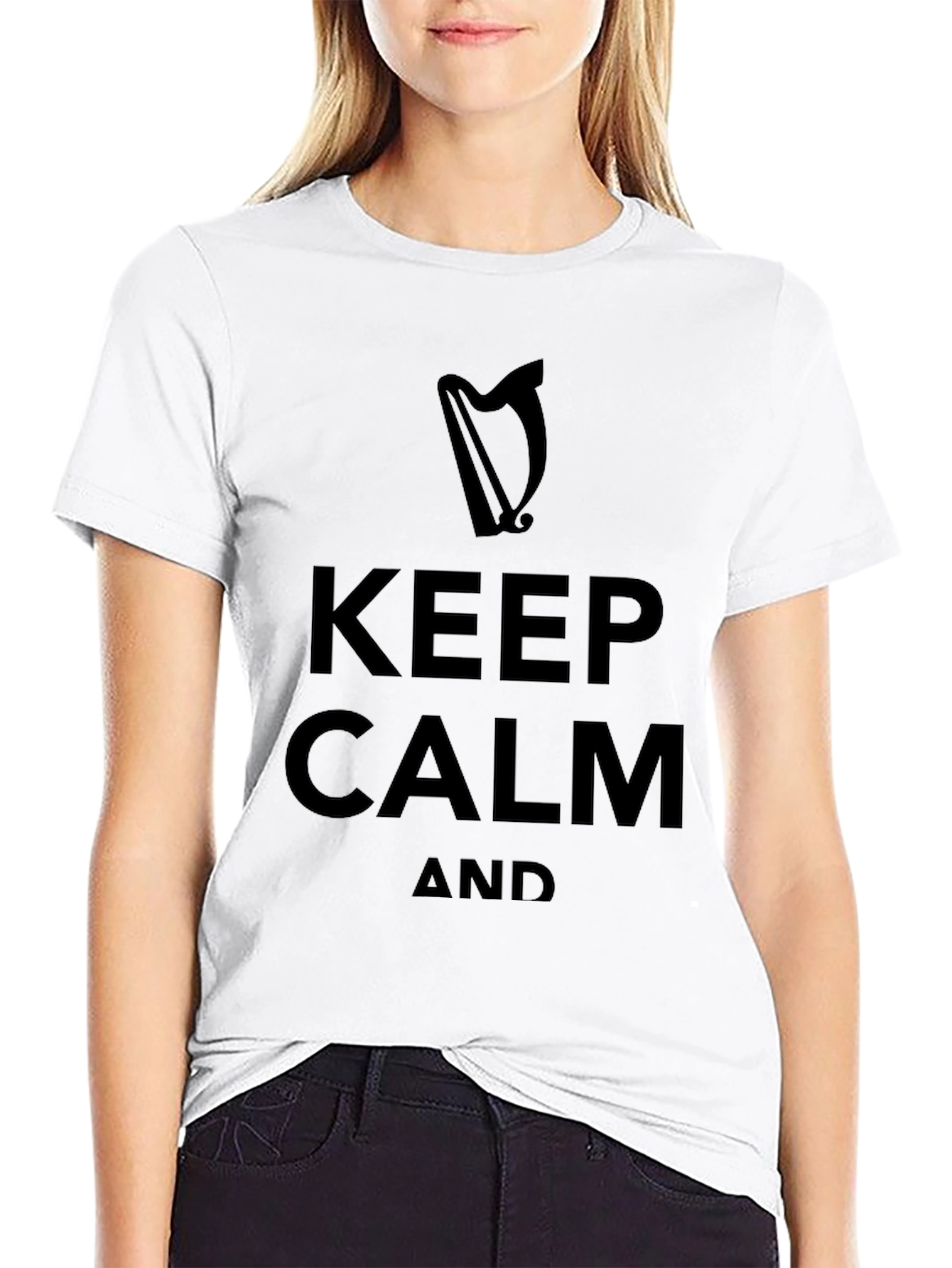 Keep Calm and Harp T-Shirt