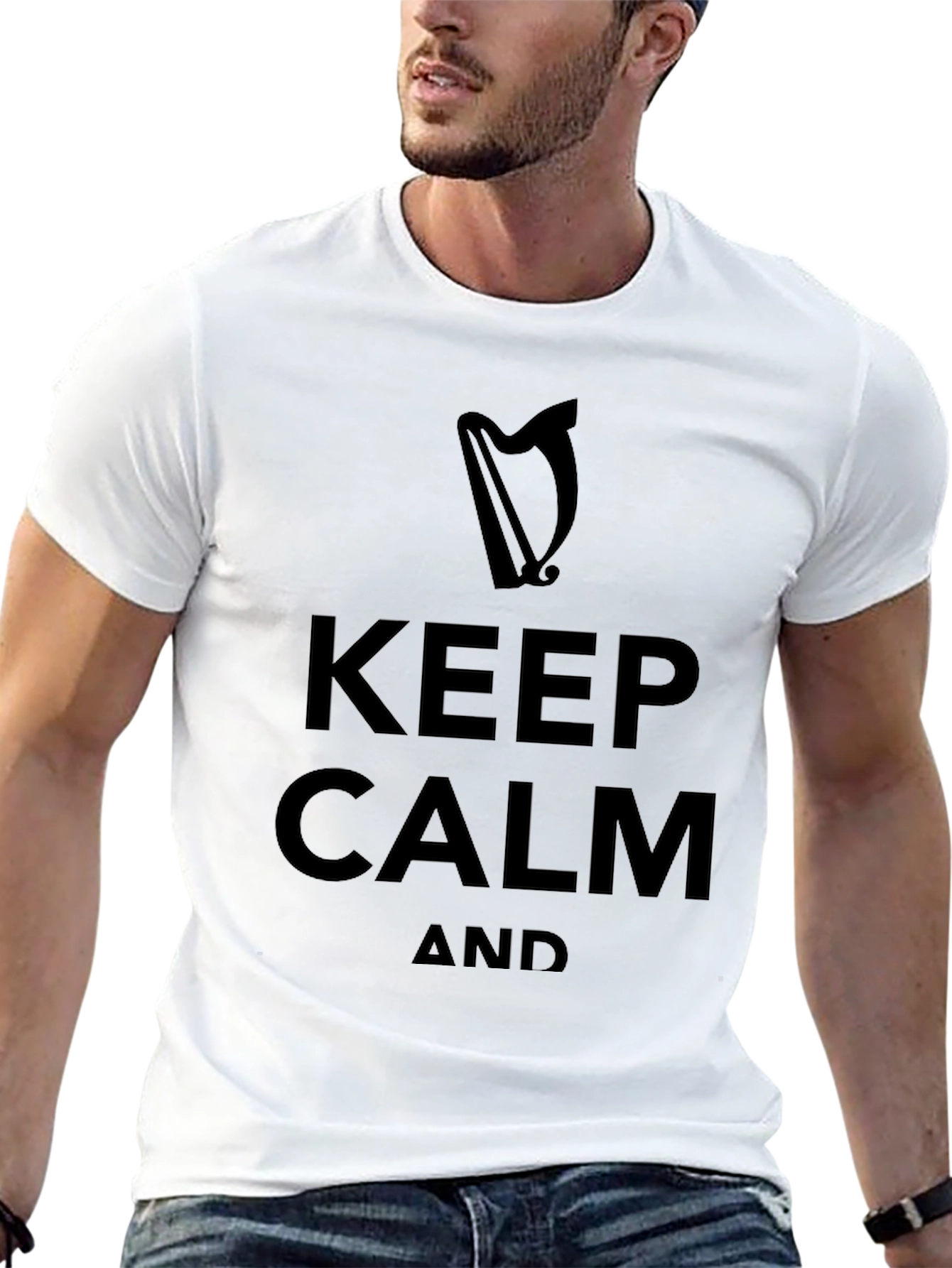 Keep Calm and Harp T-Shirt