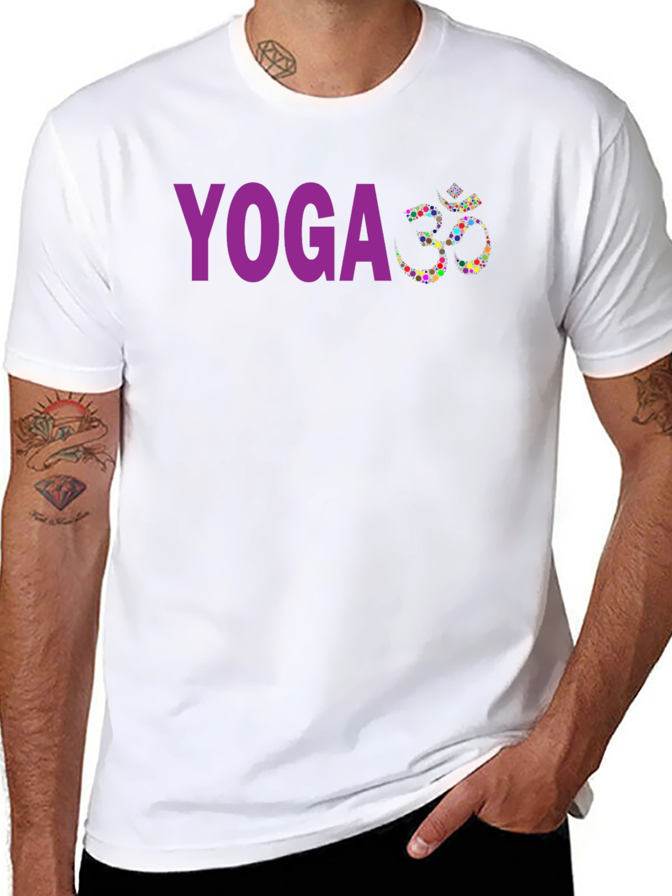 Yoga Om Symbol Graphic T-Shirt