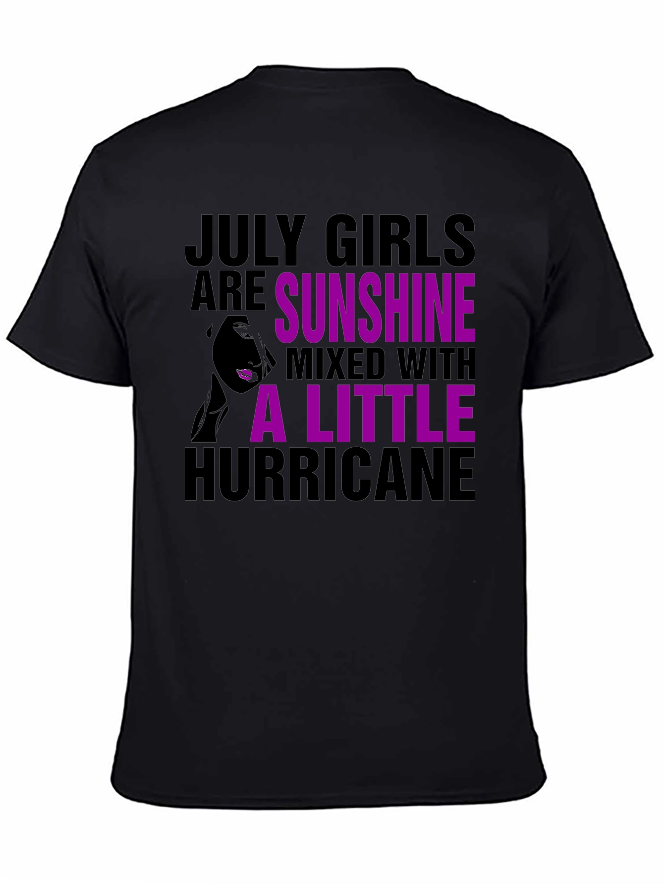 July Girls Sunshine Hurricane Black T-Shirt