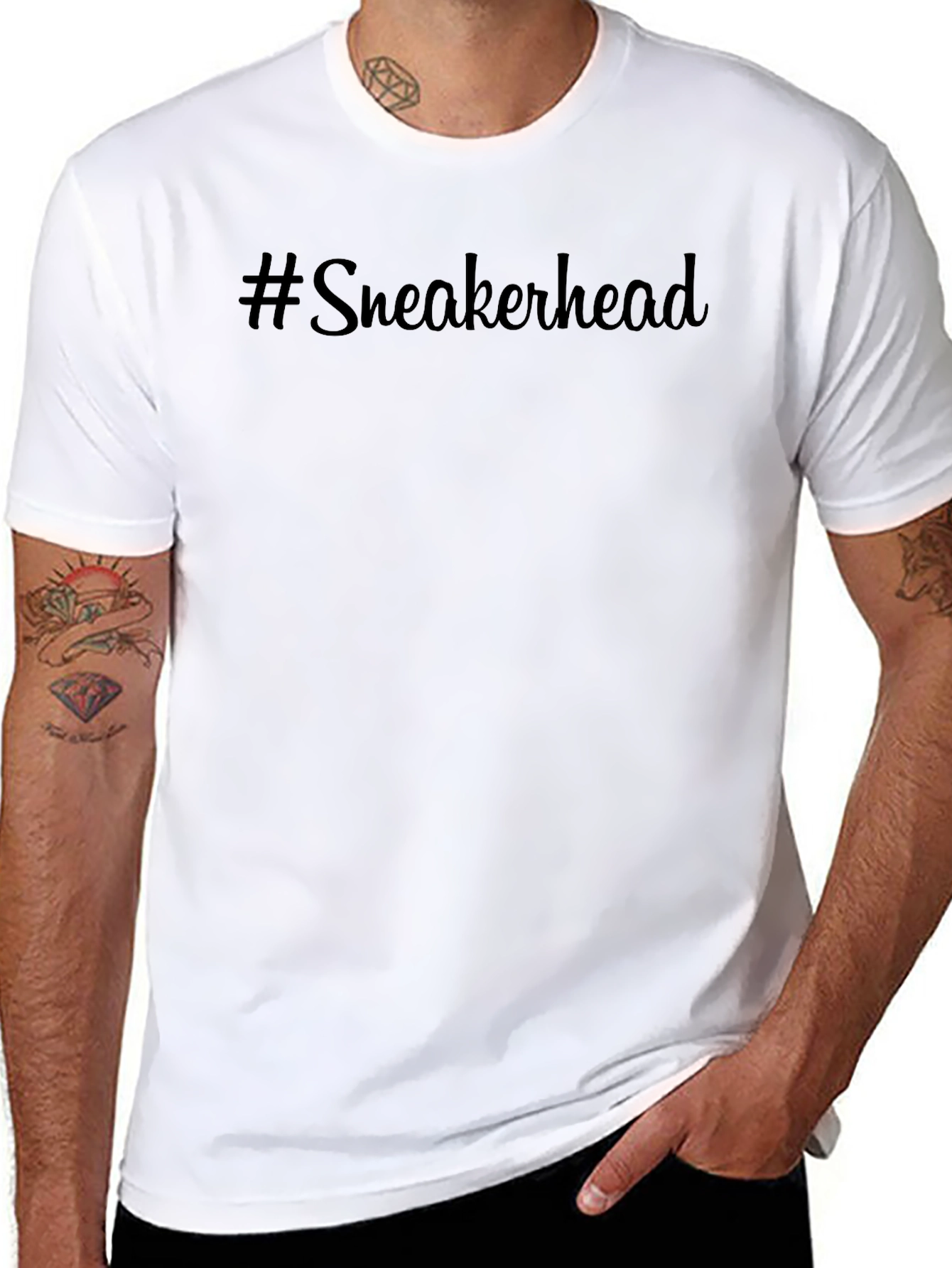 Sneakerhead Crew Neck T-Shirt - Casual Style