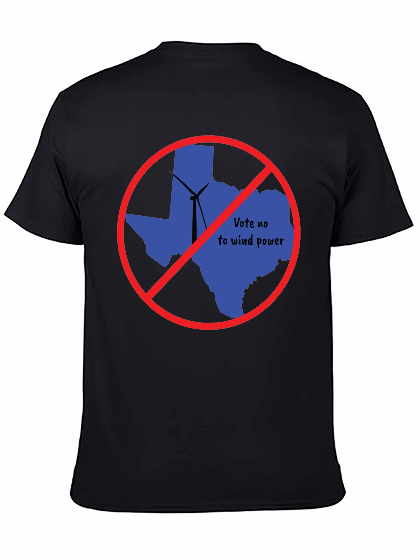 Vote No to Wind Power Texas T-Shirt