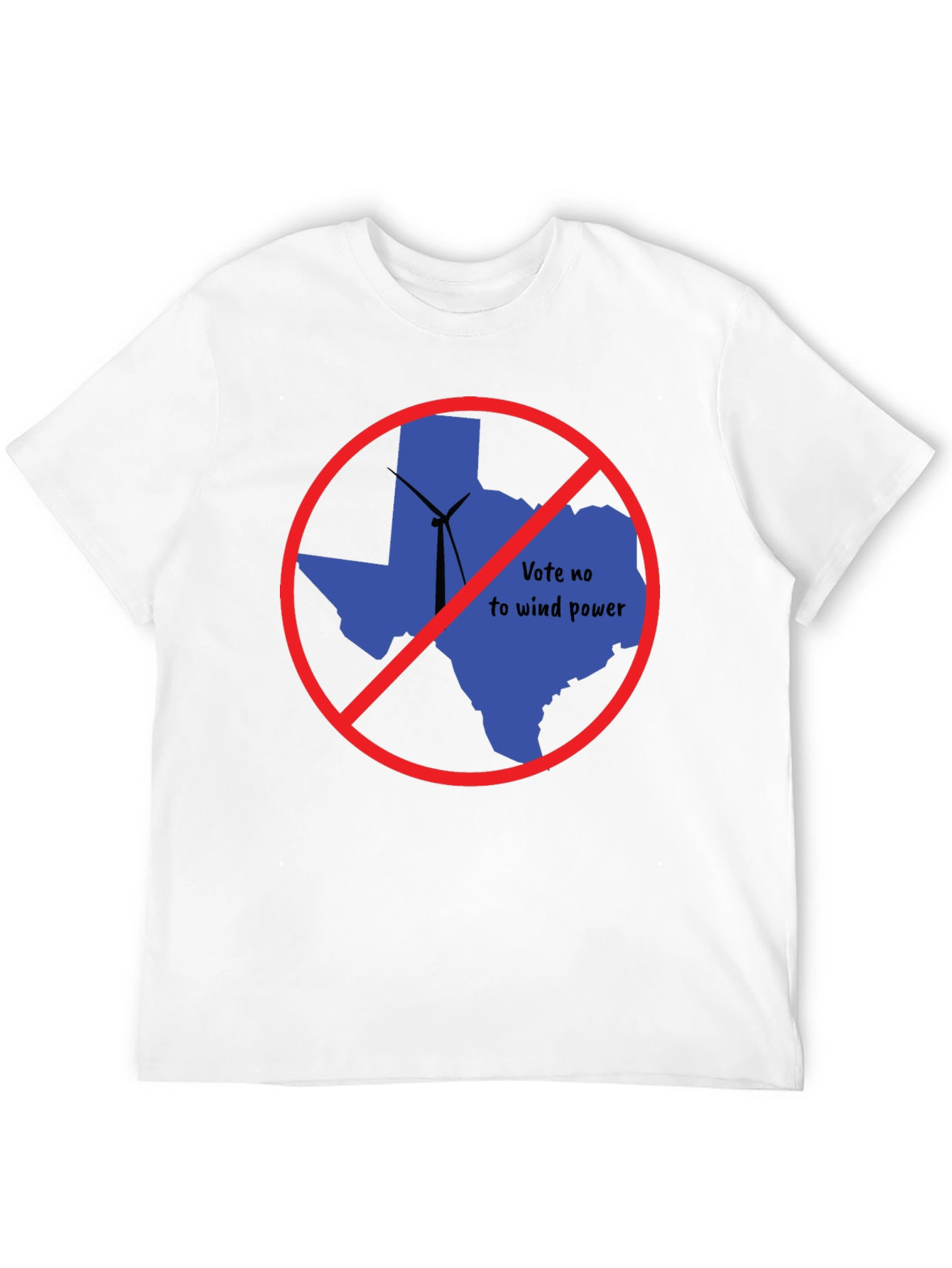 Vote No to Wind Power Texas T-Shirt