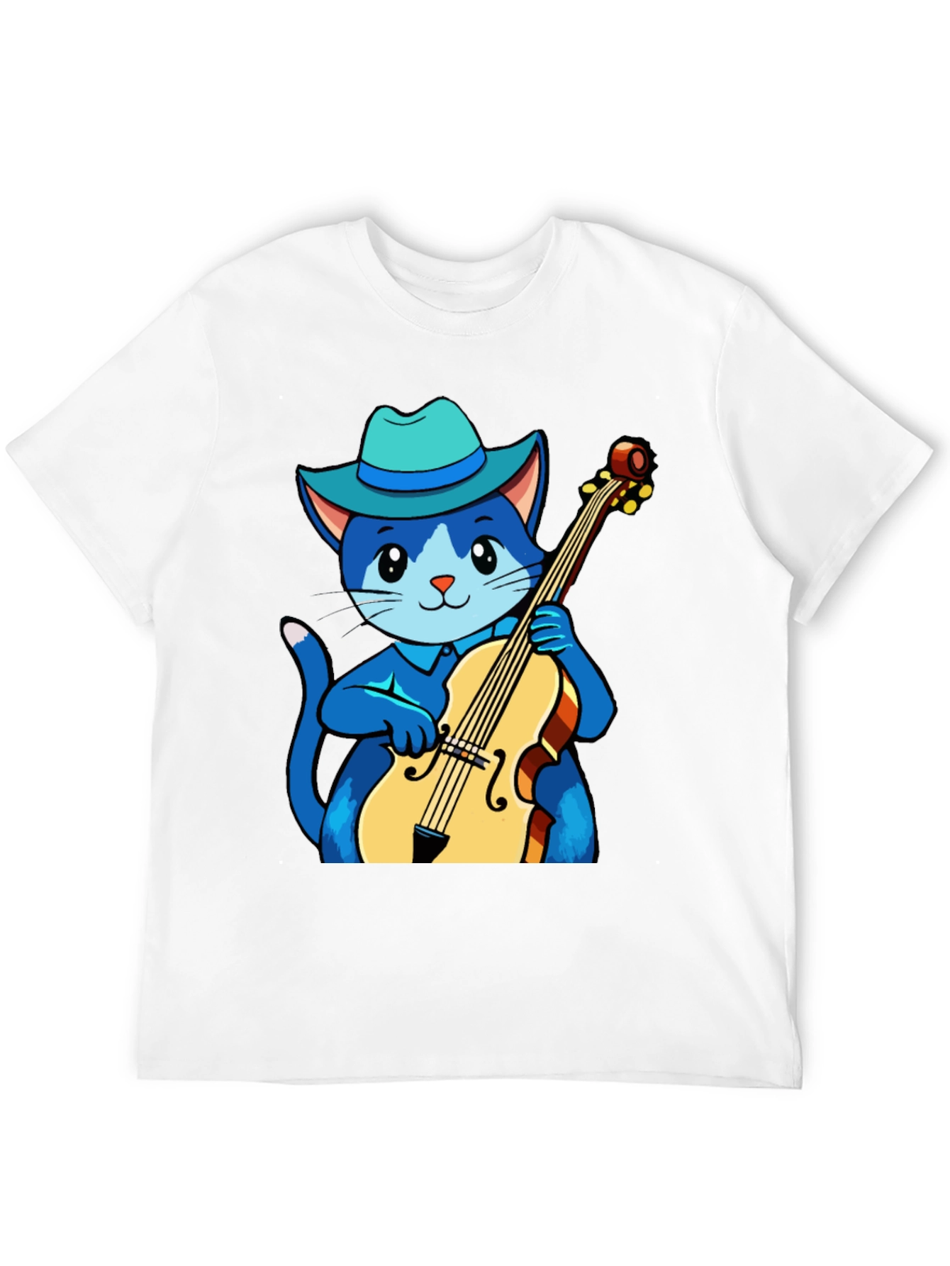 Cat Musician T-Shirt
