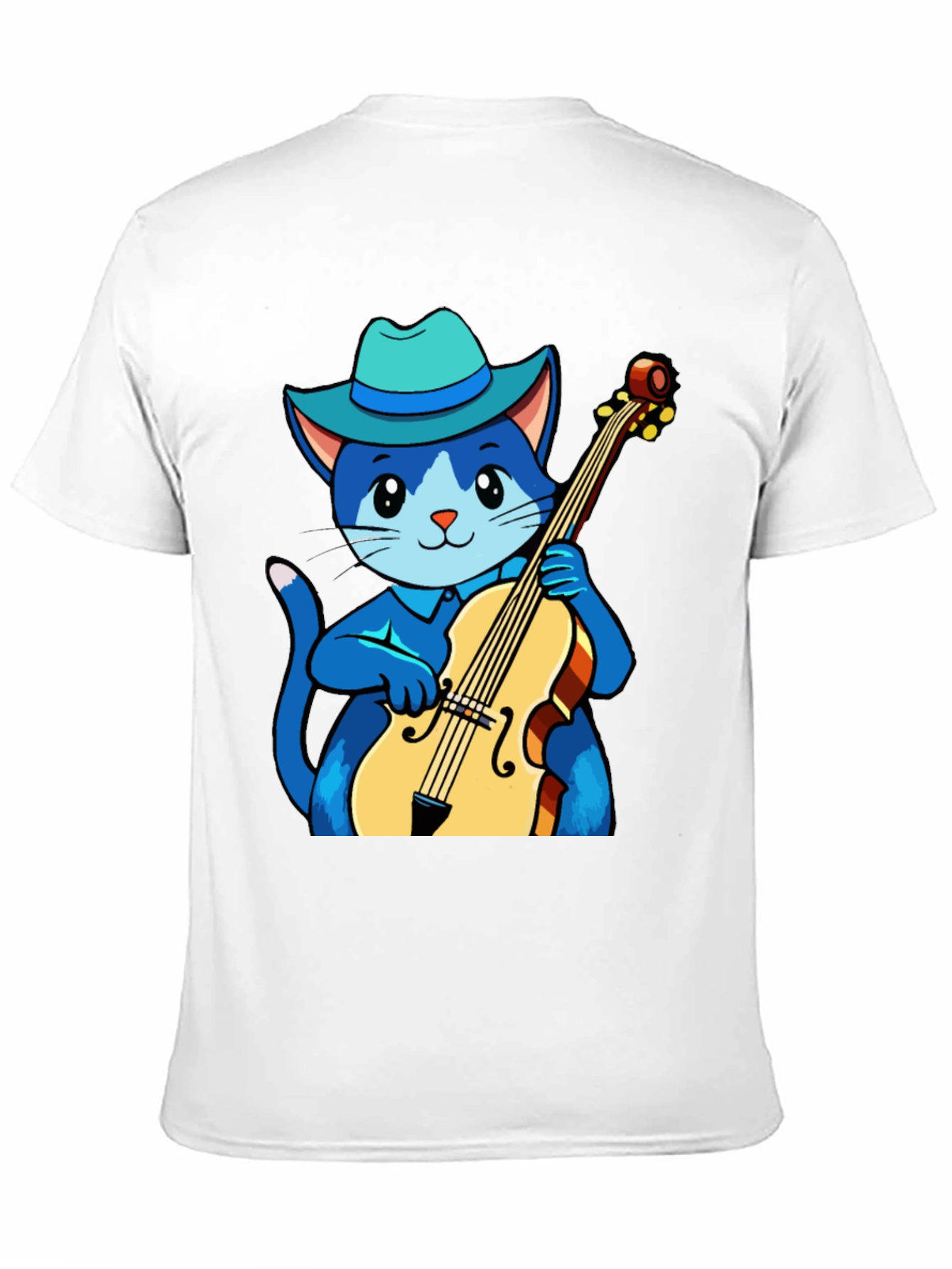Cat Musician T-Shirt