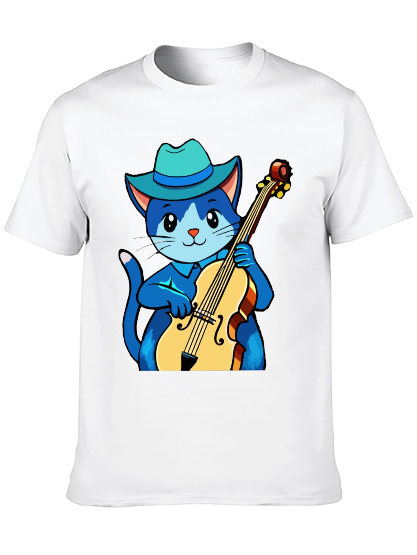 Cat Musician T-Shirt