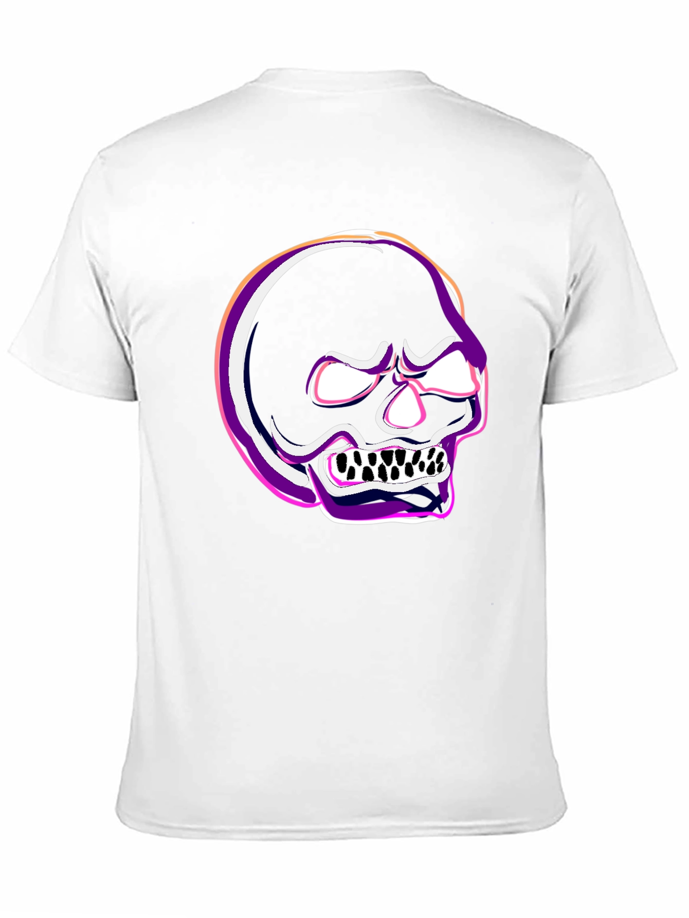 Skull Graphic Tee - Edgy Style