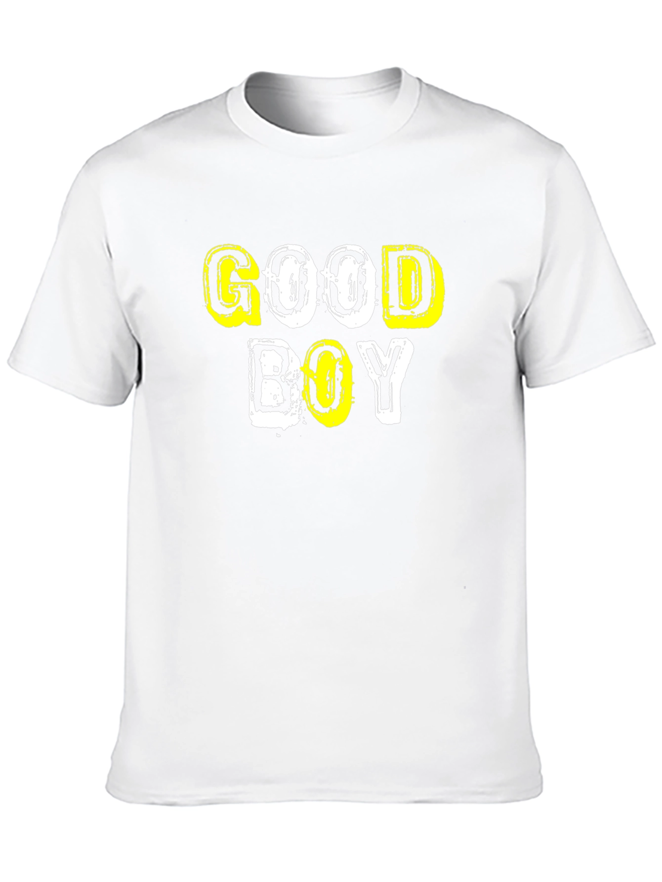 Good Boy Graphic Tee - Black Cotton T-Shirt