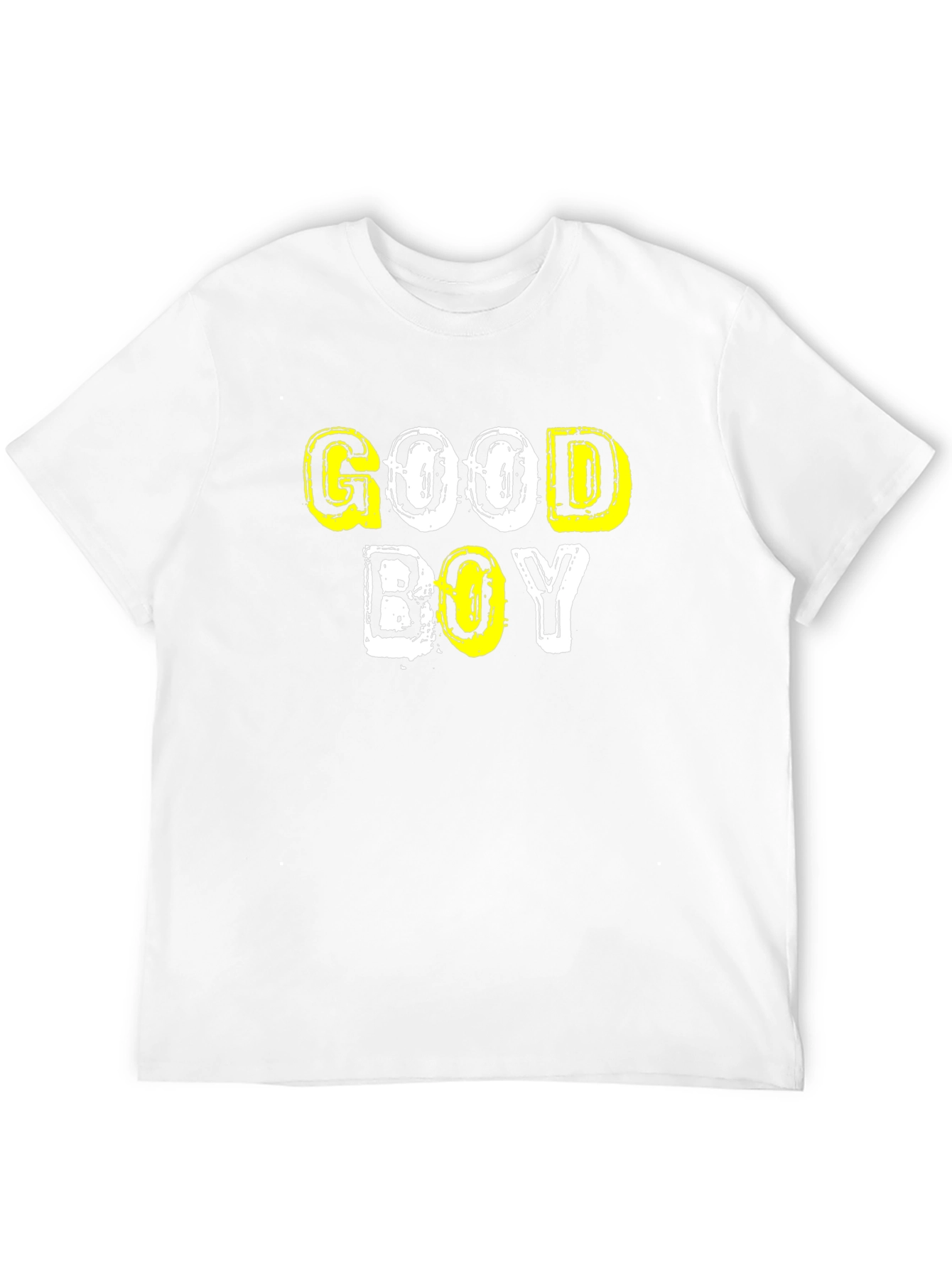 Good Boy Graphic Tee - Black Cotton T-Shirt