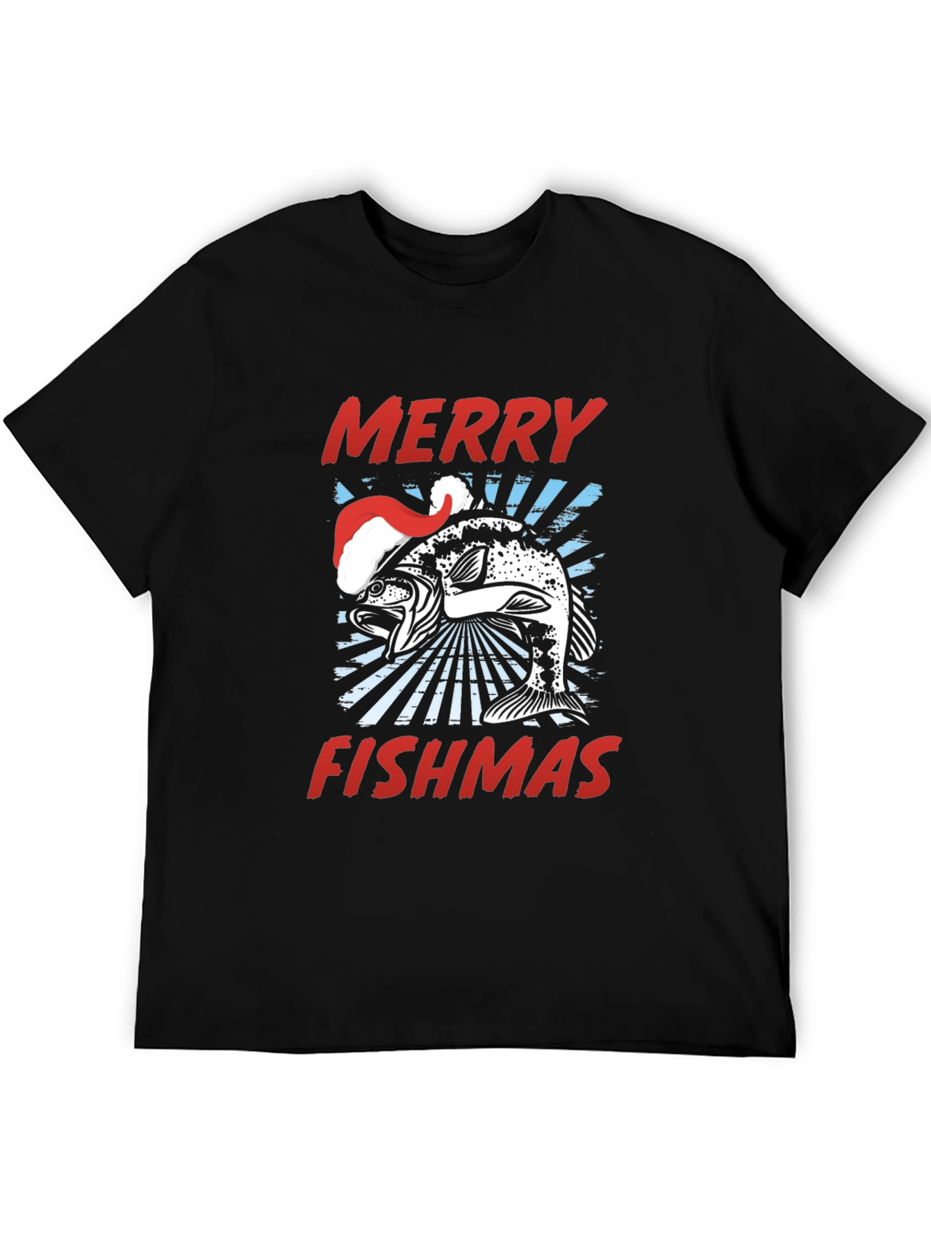 Merry Fishmas Graphic T-Shirt