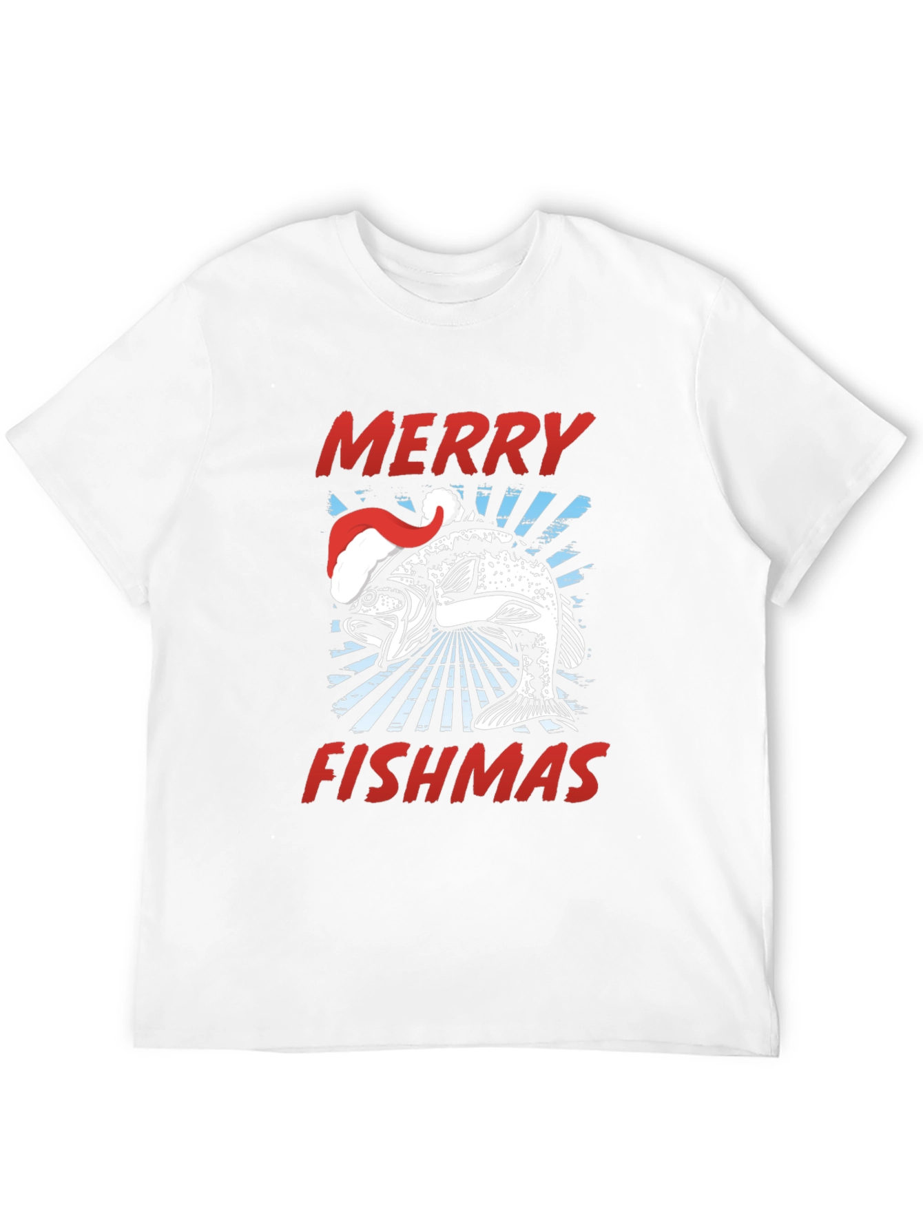 Merry Fishmas Graphic T-Shirt
