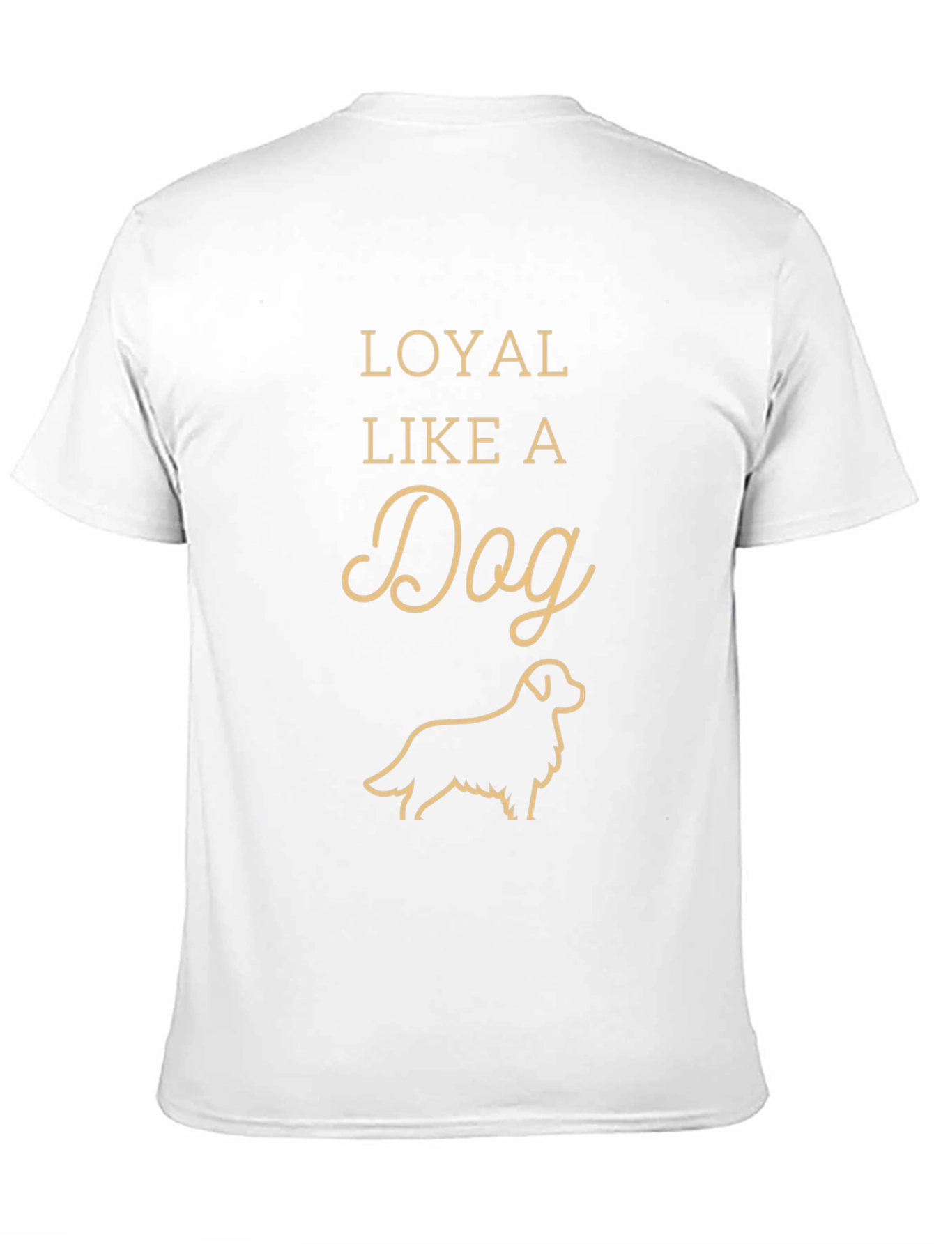 Loyal Like a Dog Graphic Tee - Black