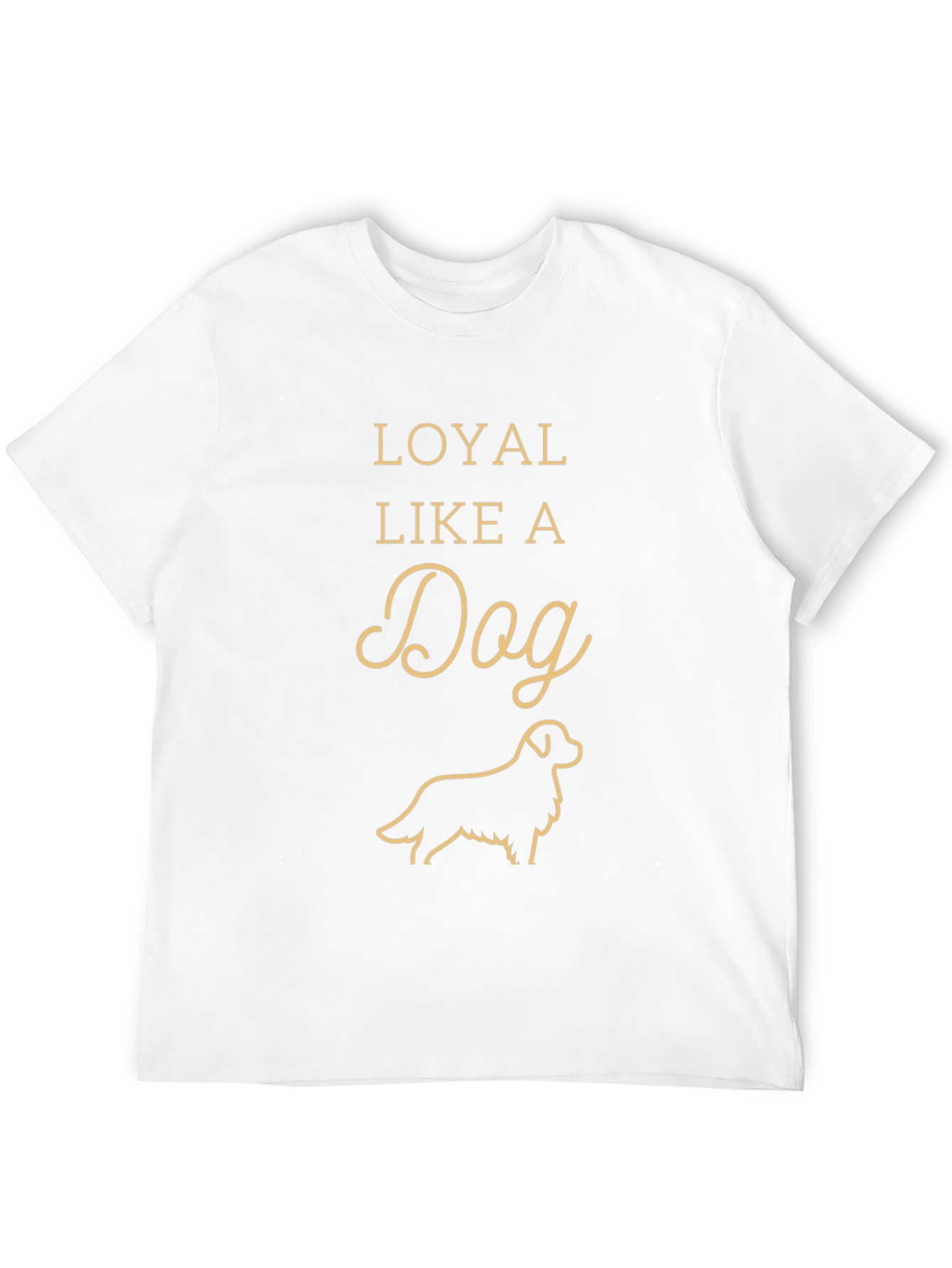 Loyal Like a Dog Graphic Tee - Black
