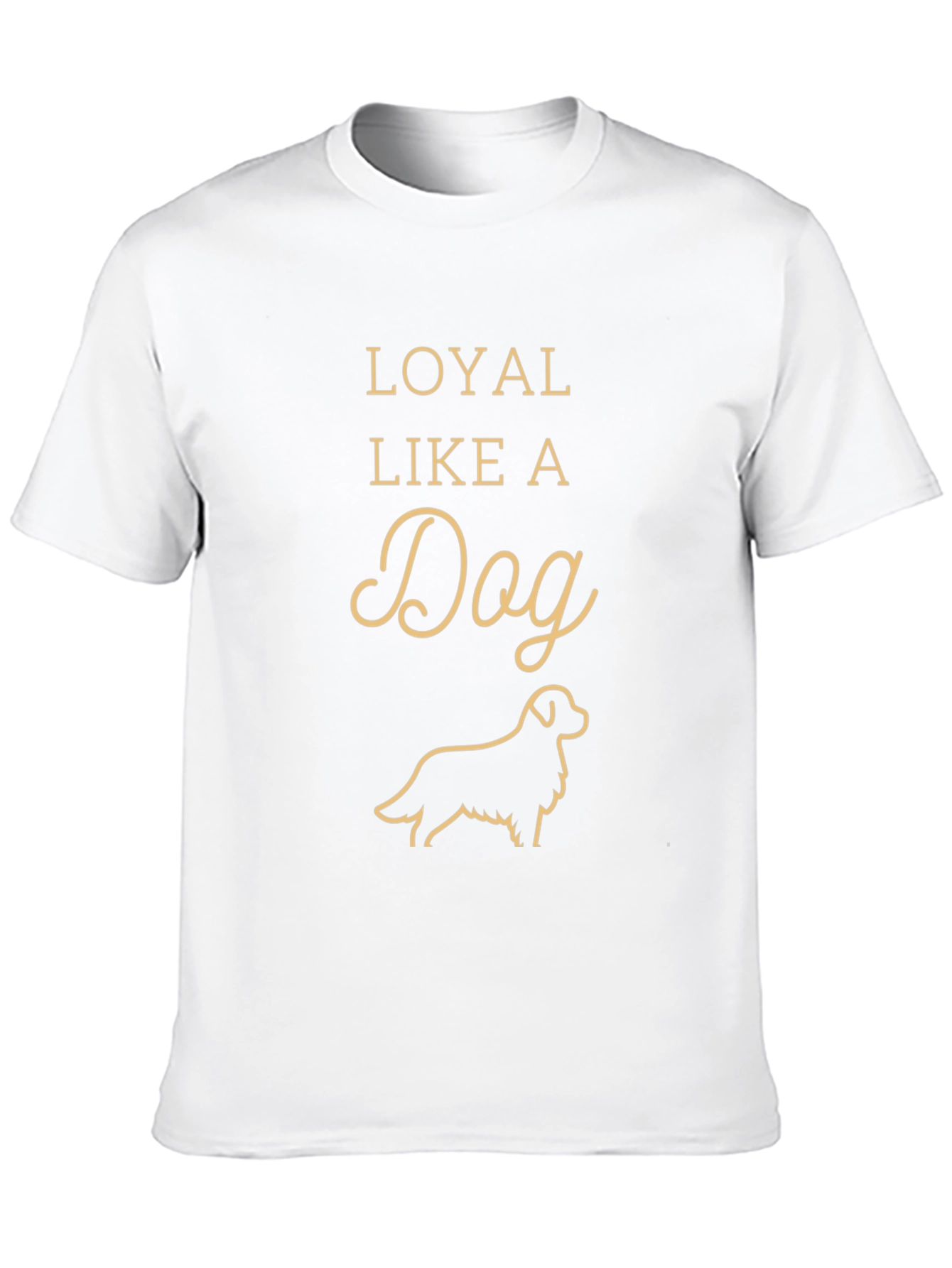 Loyal Like a Dog Graphic Tee - Black