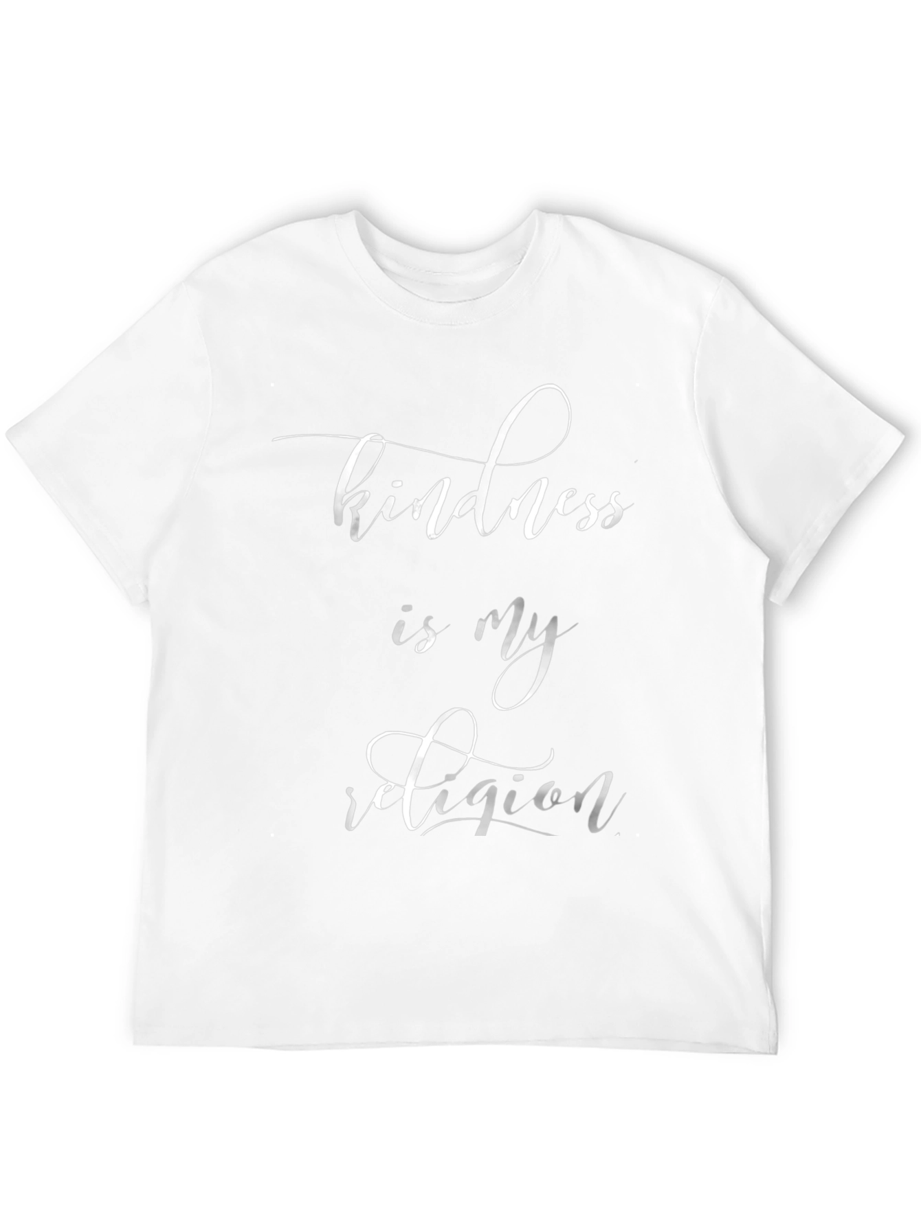 Kindness is My Religion Graphic Tee - Black