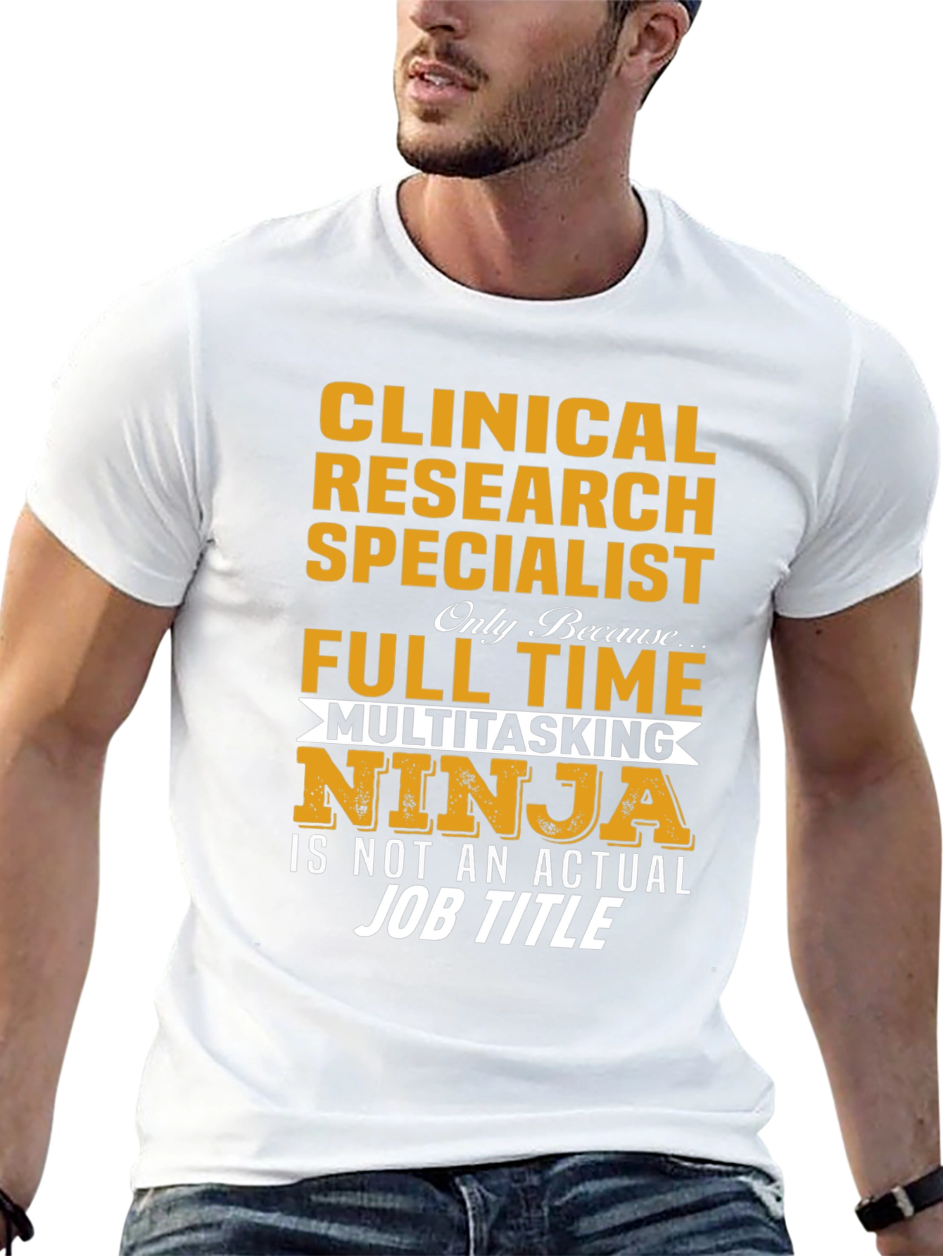 Clinical Research Specialist T-Shirt: Multitasking Ninja