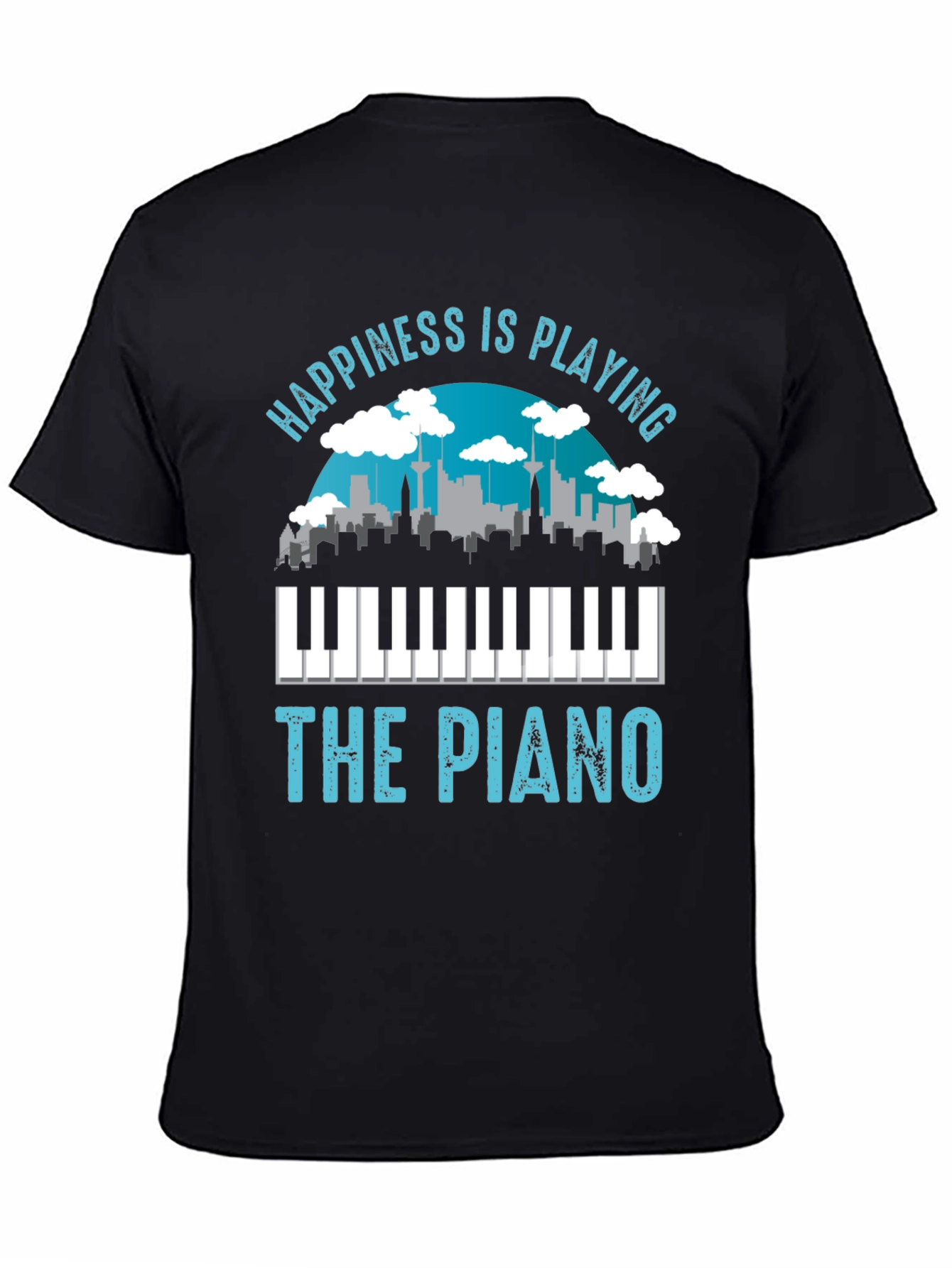 Happiness is Playing the Piano T-Shirt