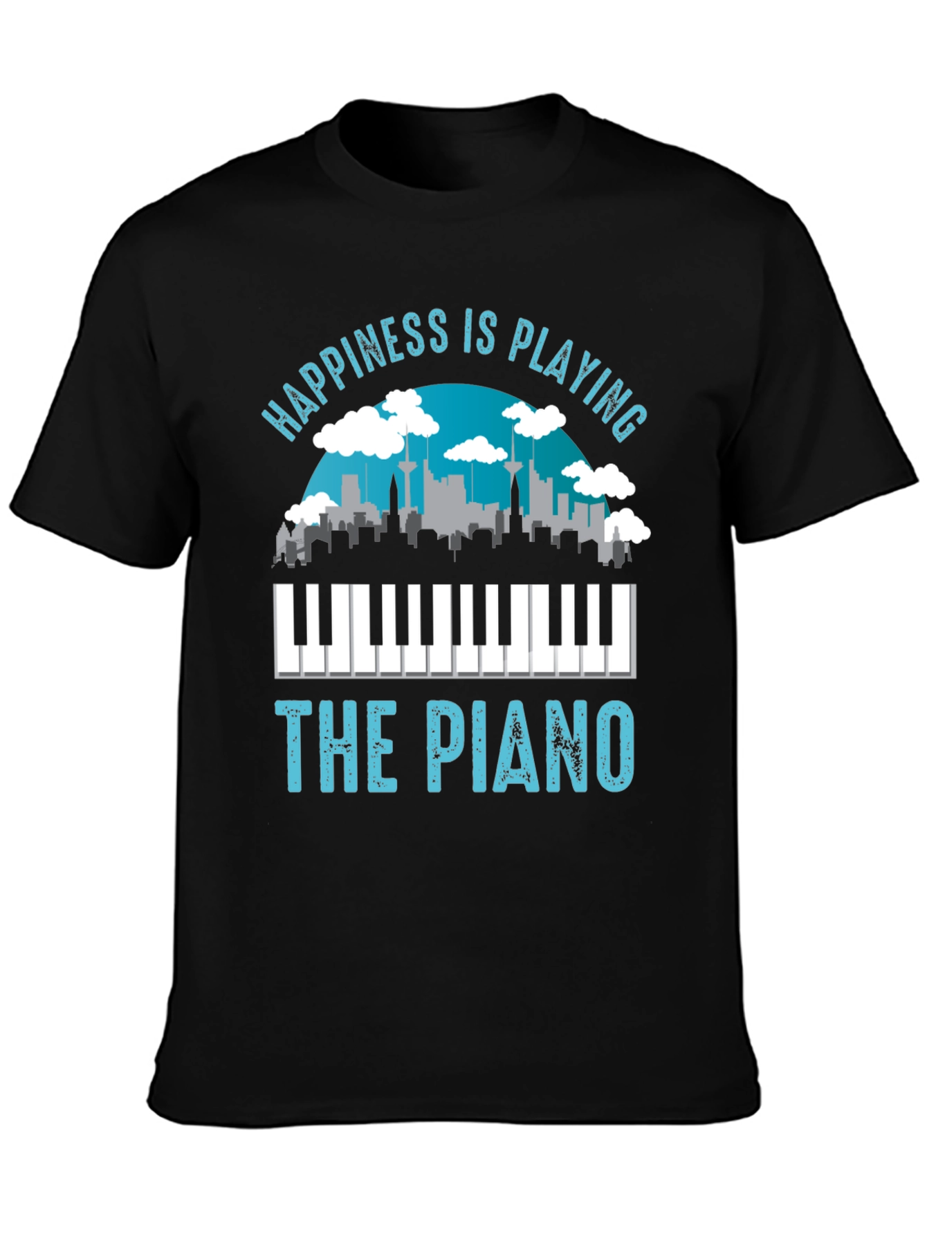 Happiness is Playing the Piano T-Shirt