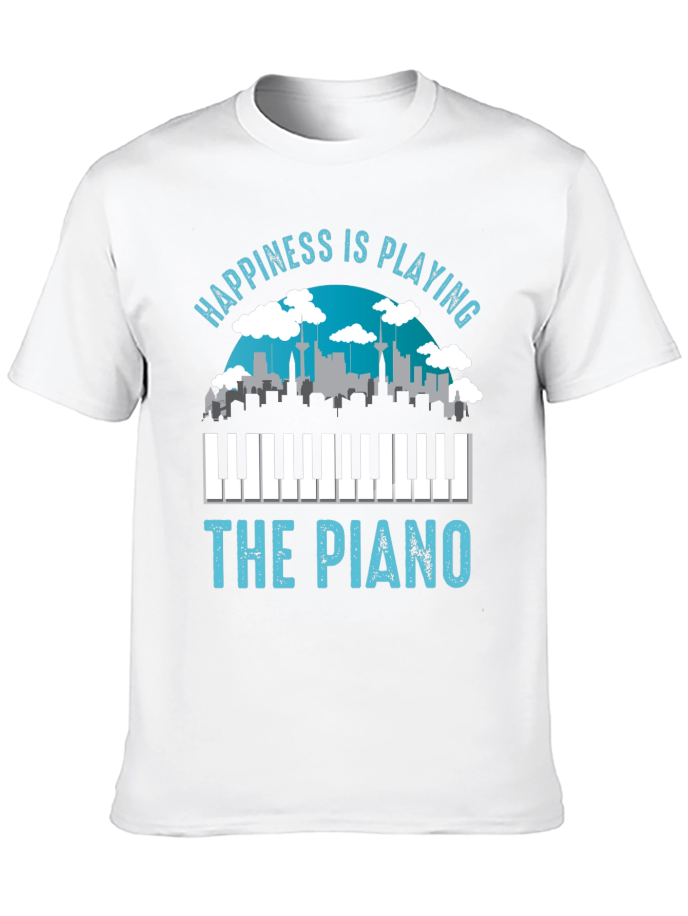 Happiness is Playing the Piano T-Shirt