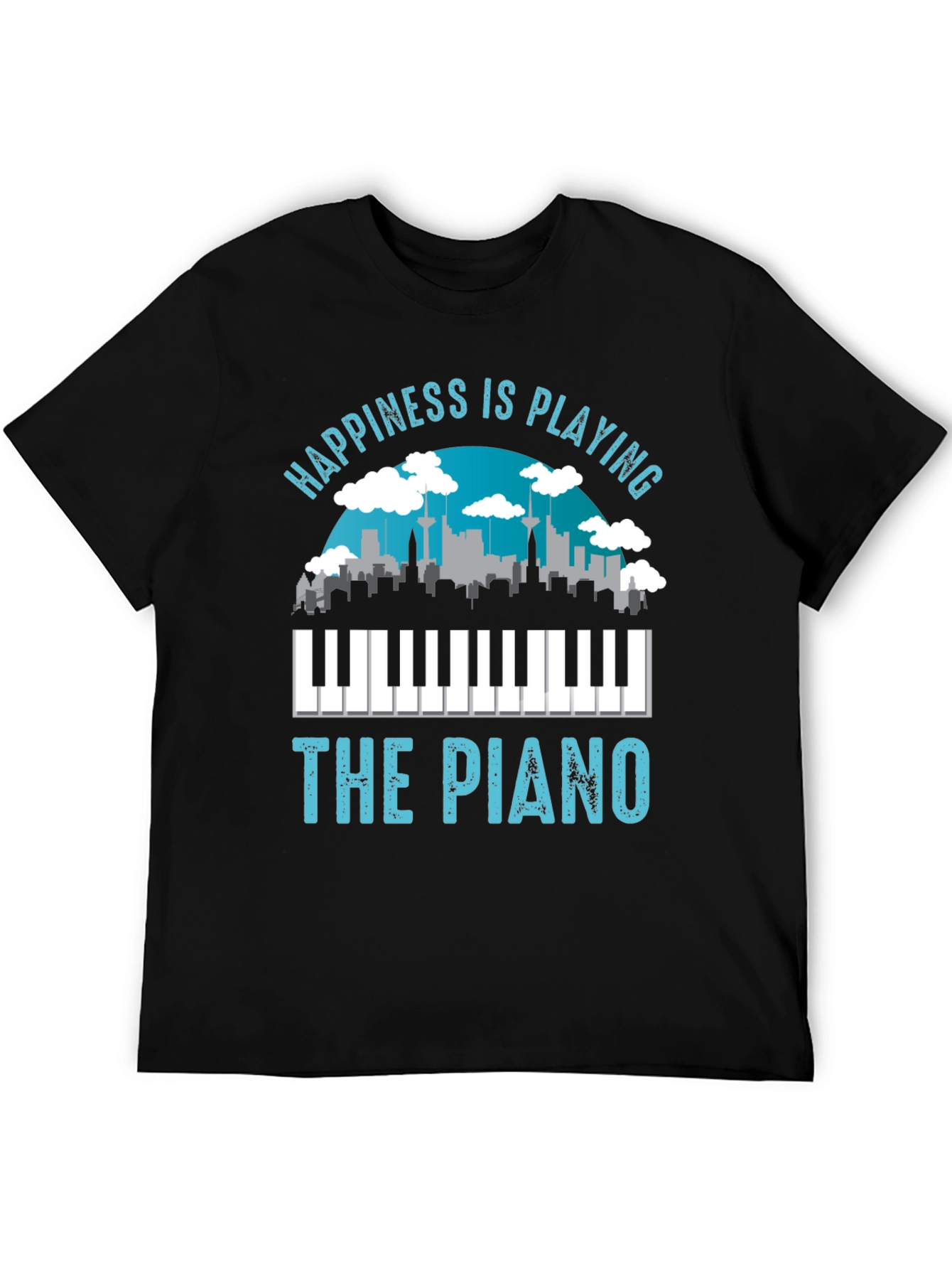 Happiness is Playing the Piano T-Shirt