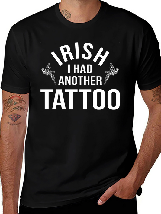 Irish Tattoo Funny Graphic T-Shirt