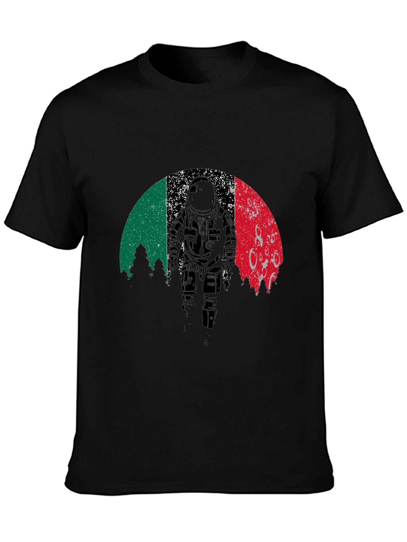 Retro Astronaut Graphic T-Shirt