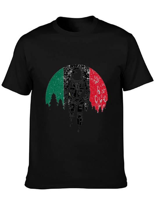 Retro Astronaut Graphic T-Shirt
