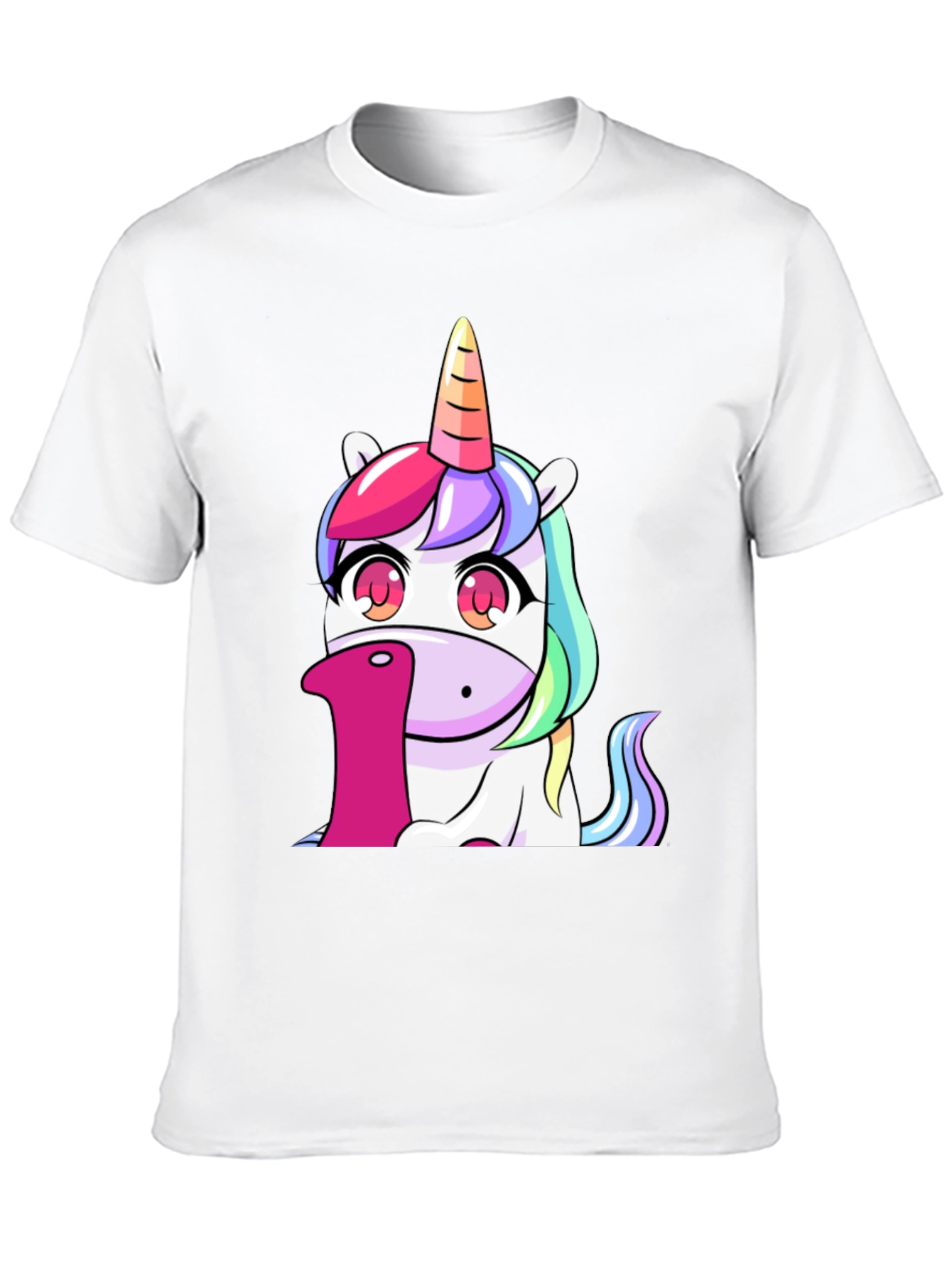 Unicorn Number 1 Black T-Shirt
