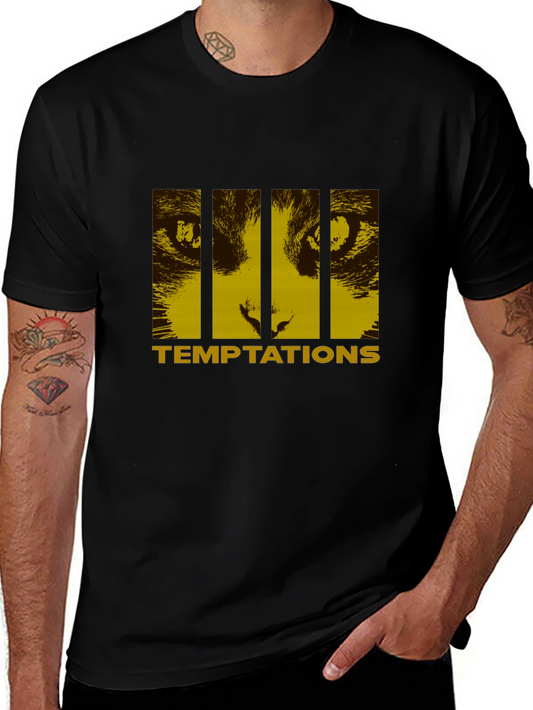 Temptations Cat Eyes T-Shirt - Unique Design