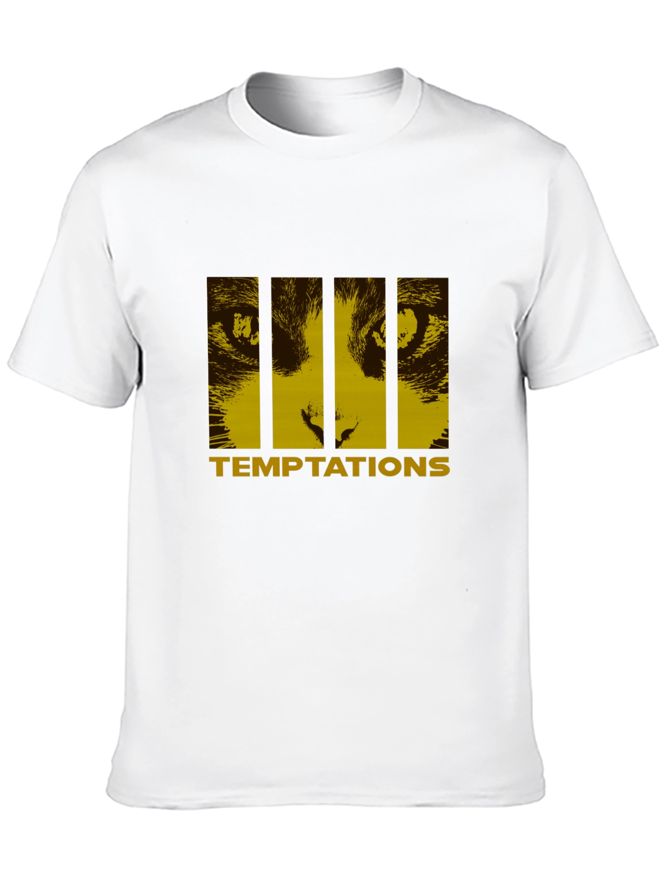 Temptations Cat Eyes T-Shirt - Unique Design