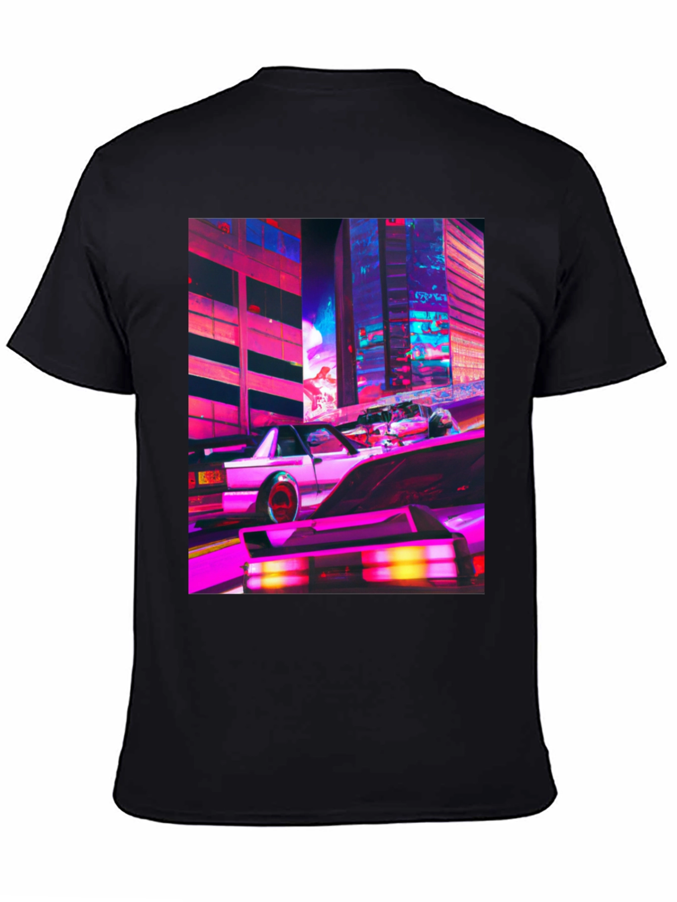 Cyberpunk Car Graphic Tee