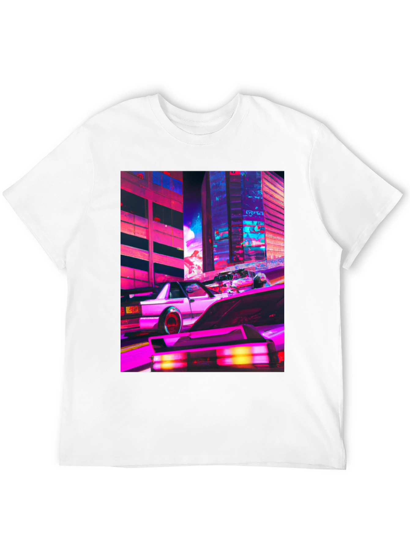 Cyberpunk Car Graphic Tee