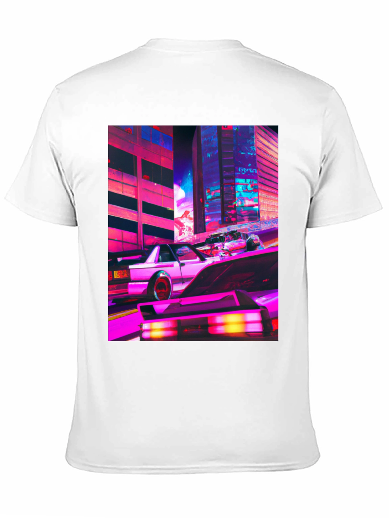 Cyberpunk Car Graphic Tee