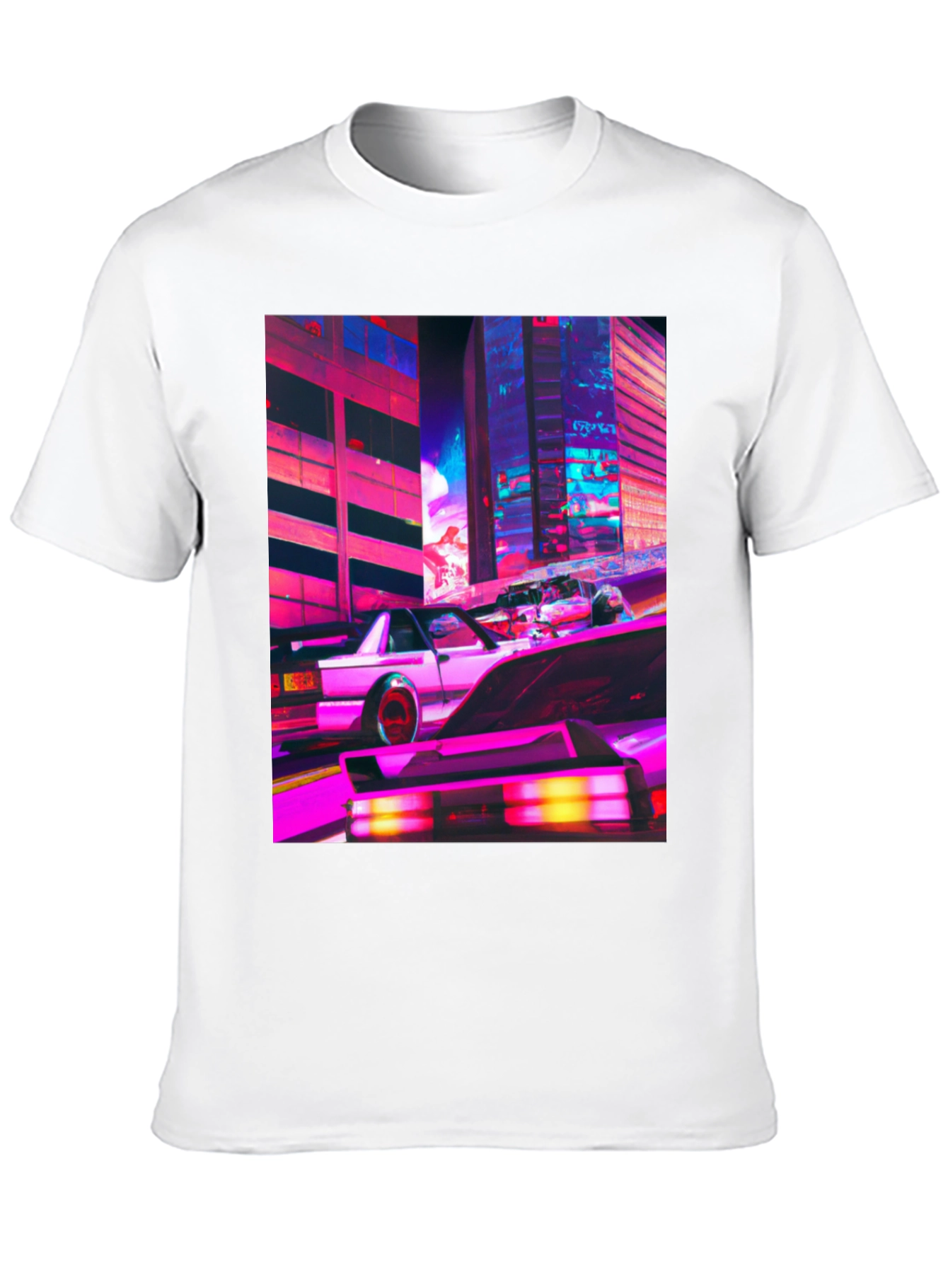 Cyberpunk Car Graphic Tee