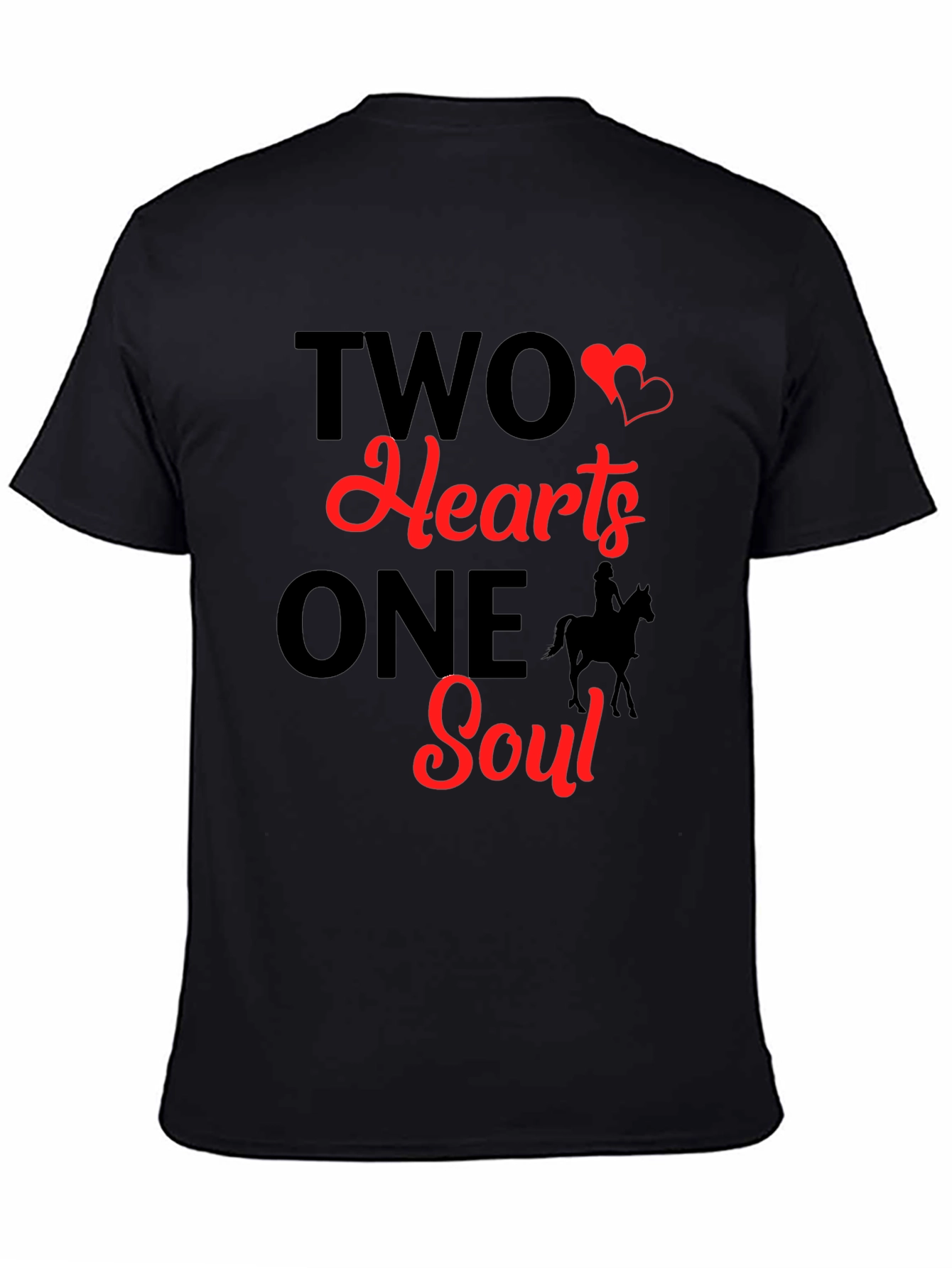 Two Hearts One Soul Graphic T-Shirt