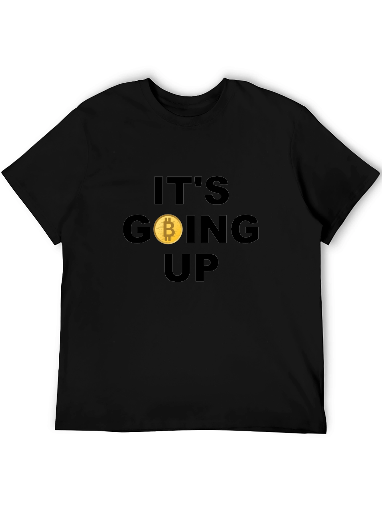 Bitcoin Going Up Graphic T-Shirt - Crypto HODL Tee